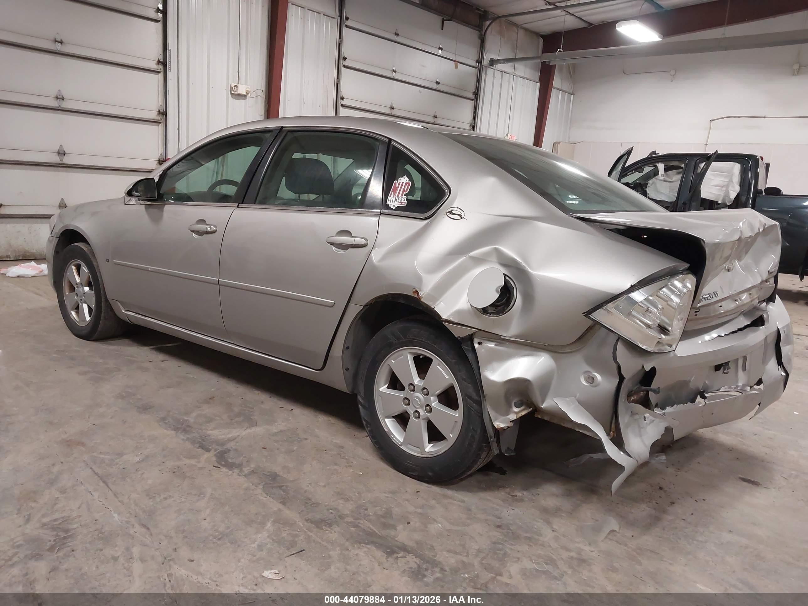 2007 Chevrolet Impala Lt Silver vin: 2G1WT58K979186473
