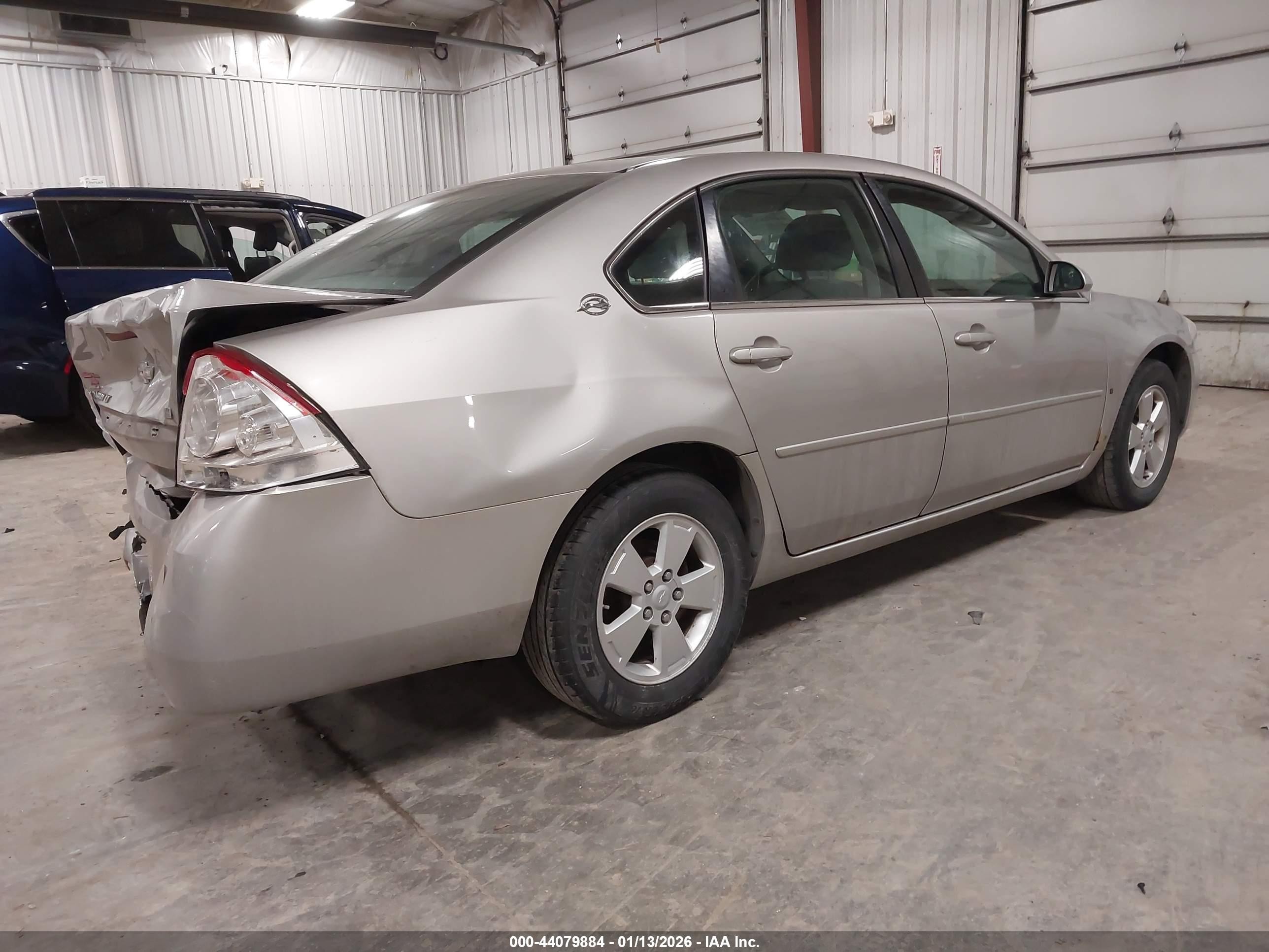 2007 Chevrolet Impala Lt Silver vin: 2G1WT58K979186473