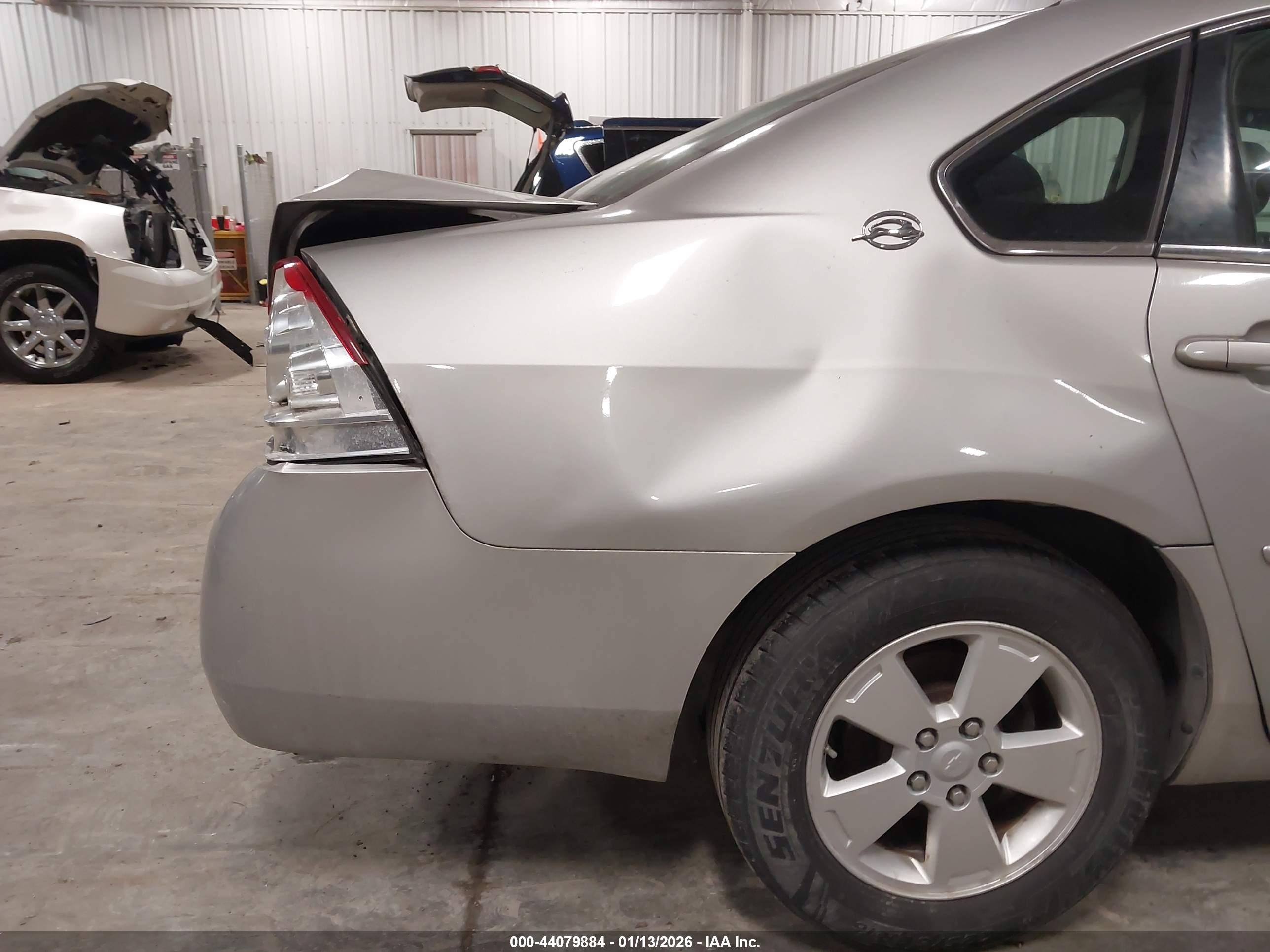 2007 Chevrolet Impala Lt Silver vin: 2G1WT58K979186473