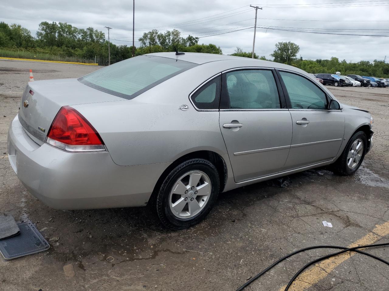 2007 Chevrolet Impala Lt Серебряный vin: 2G1WT58K979362681