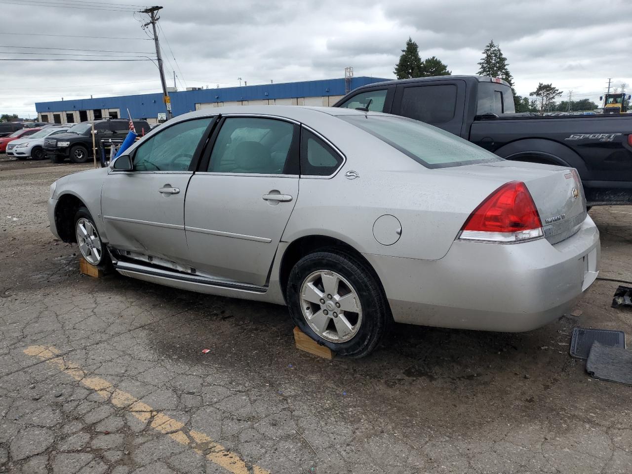 2007 Chevrolet Impala Lt Серебряный vin: 2G1WT58K979362681