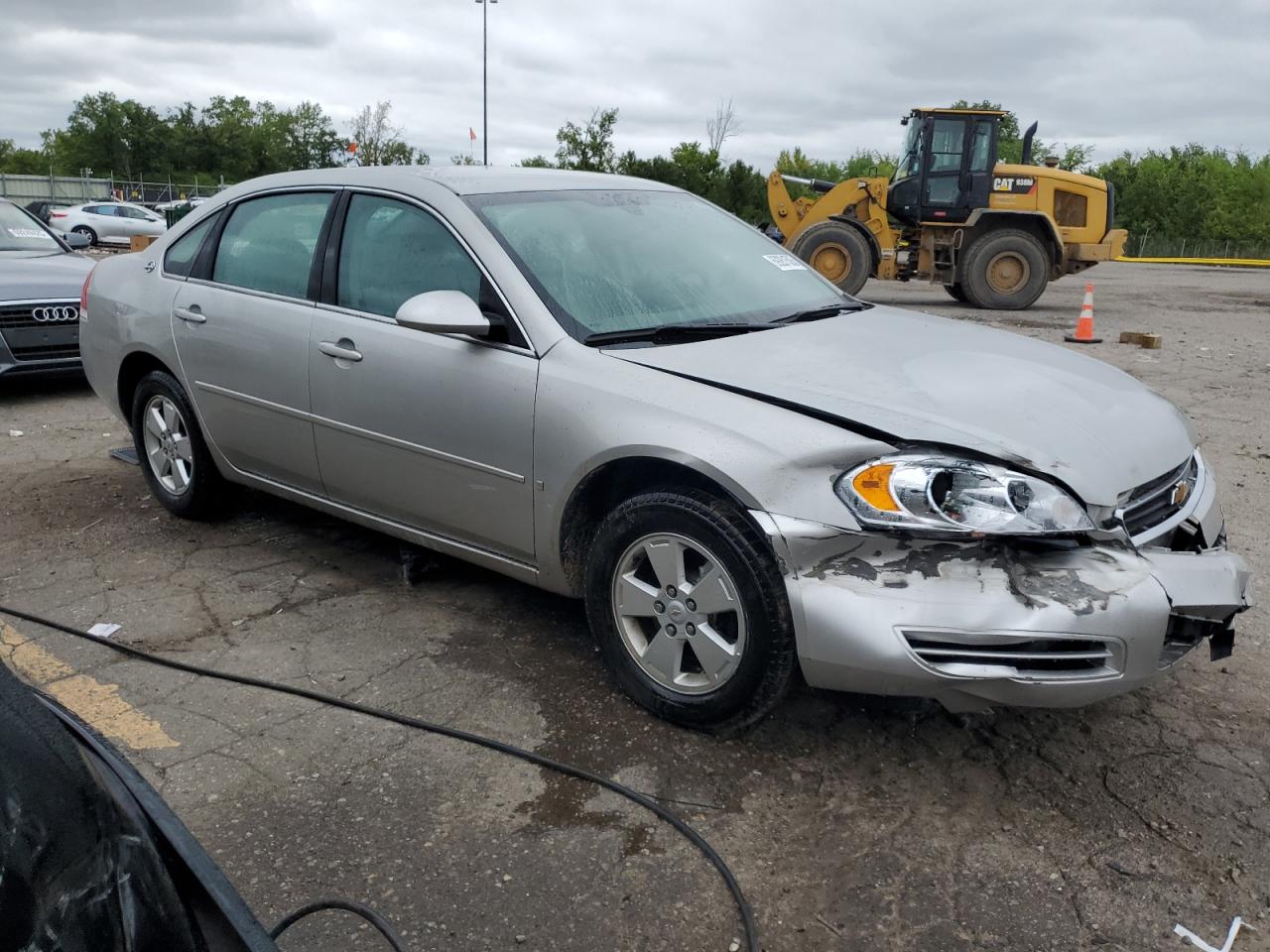 2007 Chevrolet Impala Lt Серебряный vin: 2G1WT58K979362681