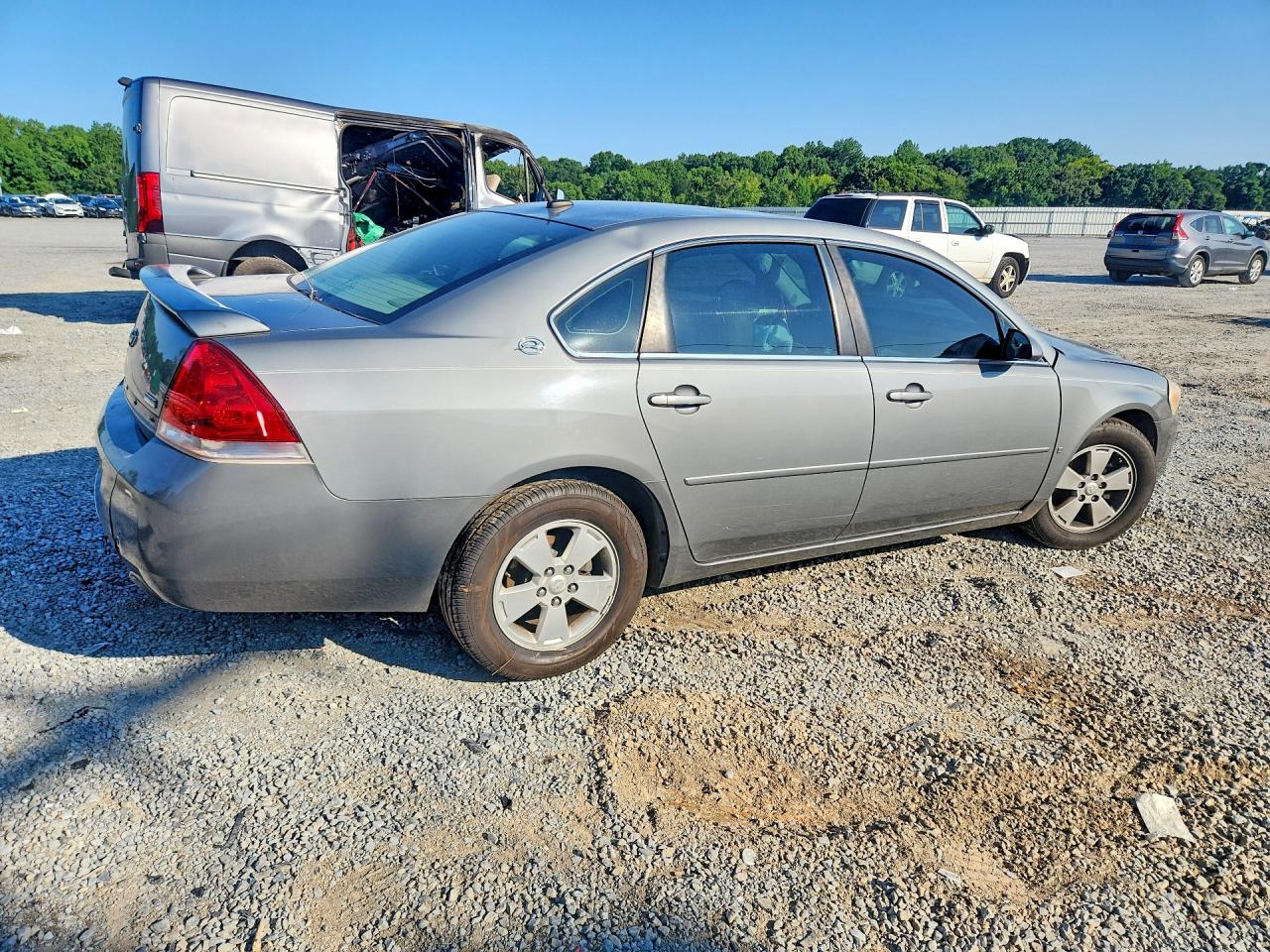2007 Chevrolet Impala Lt Gray vin: 2G1WT58K979375852