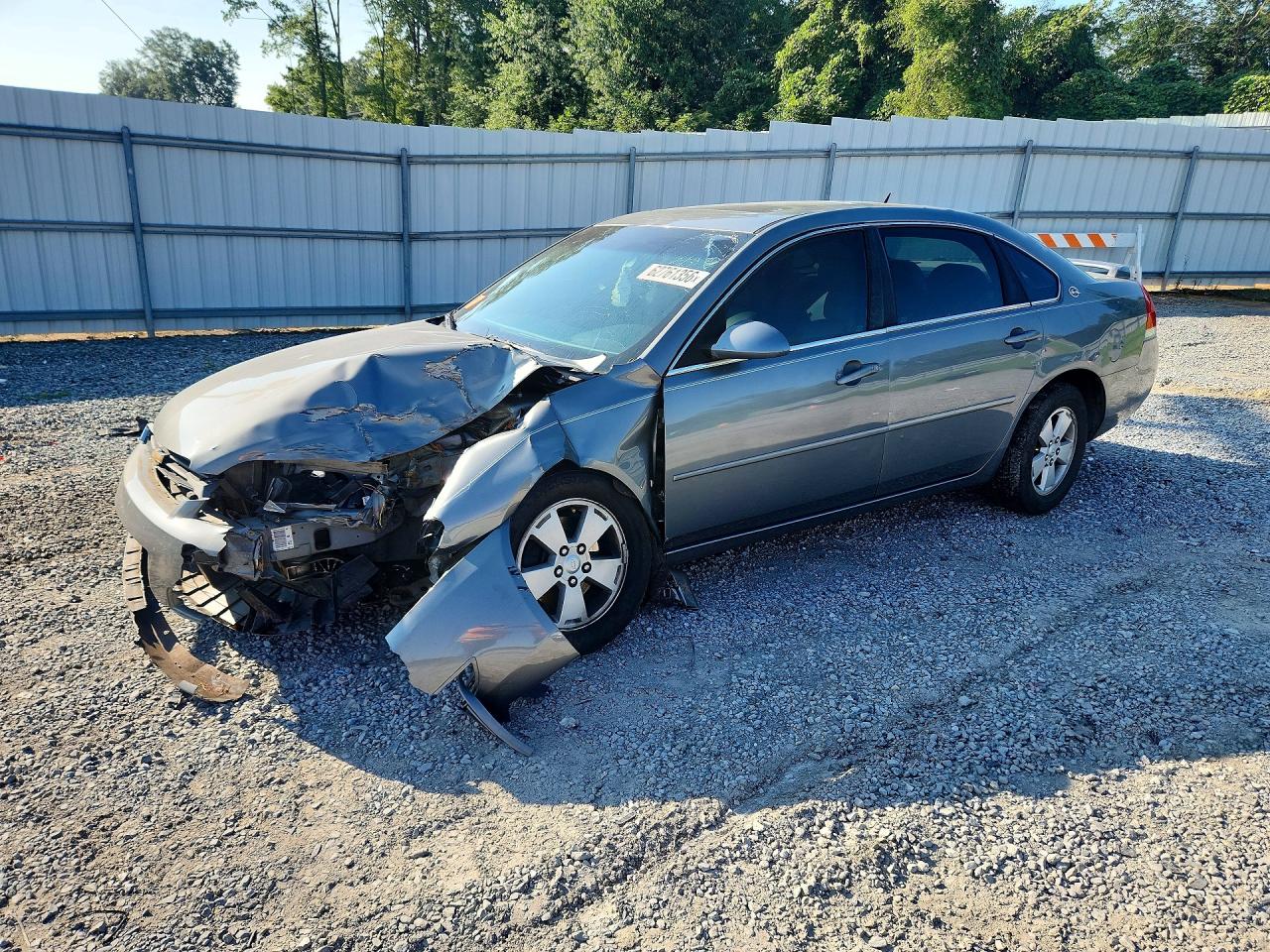 2007 Chevrolet Impala Lt Gray vin: 2G1WT58K979375852