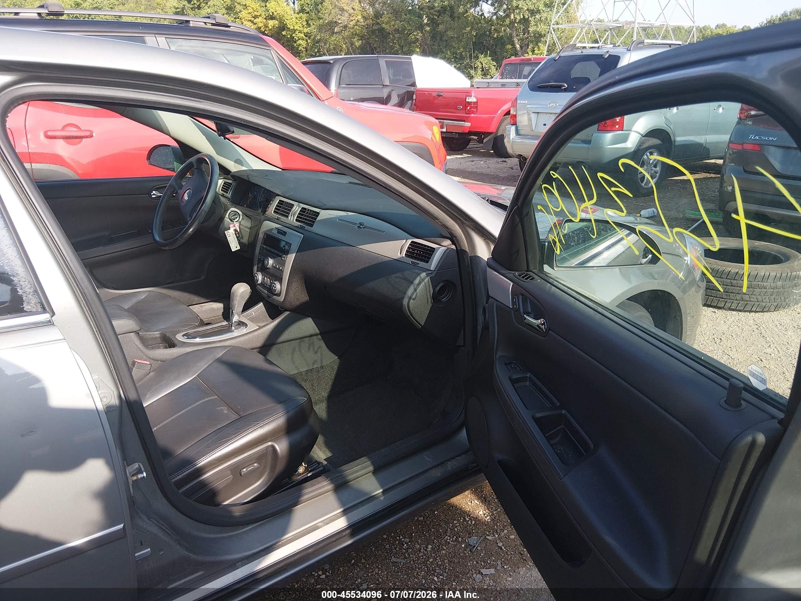2007 Chevrolet Impala 3.5l Lt Gray vin: 2G1WT58K979406467