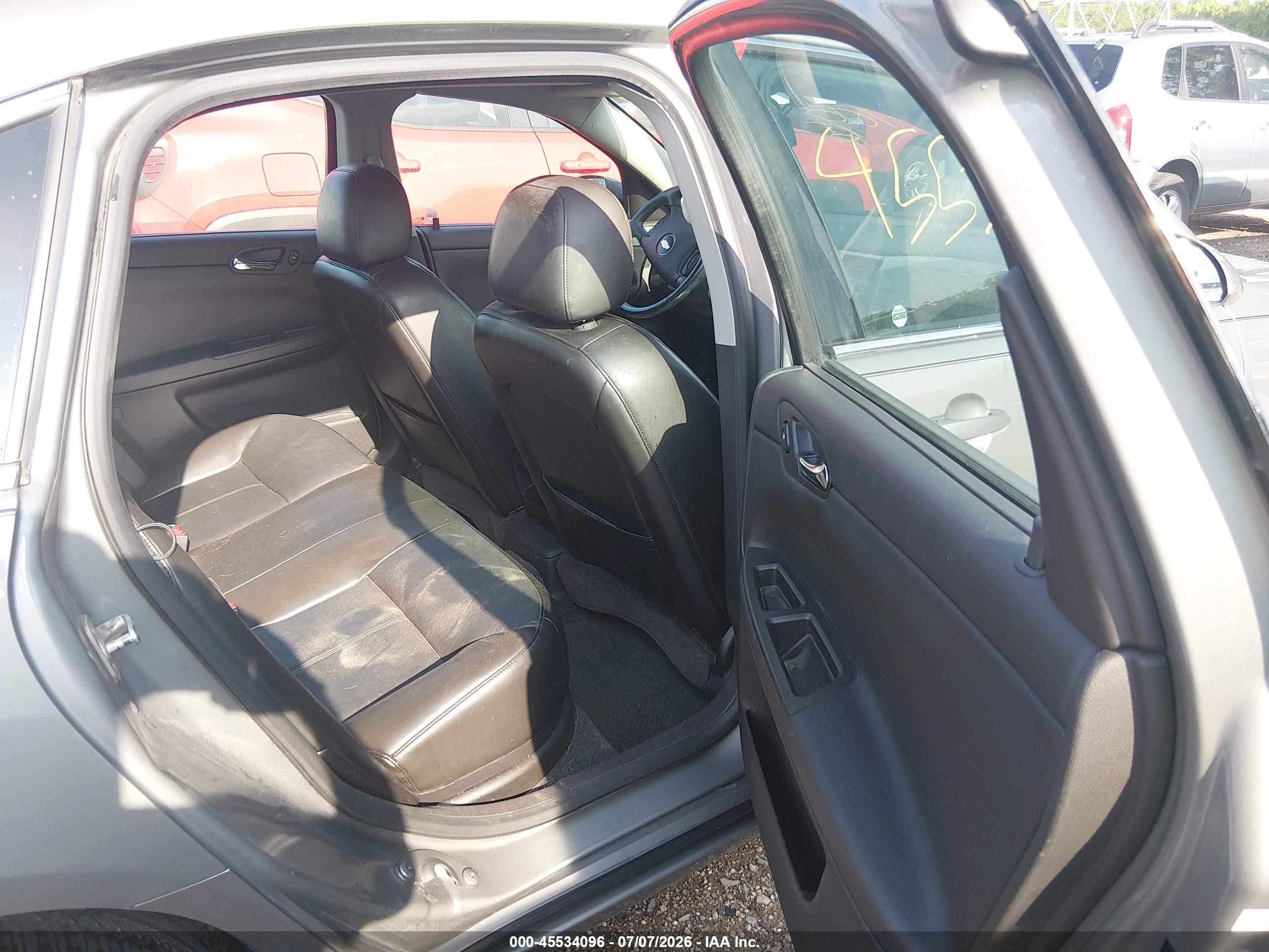 2007 Chevrolet Impala 3.5l Lt Gray vin: 2G1WT58K979406467