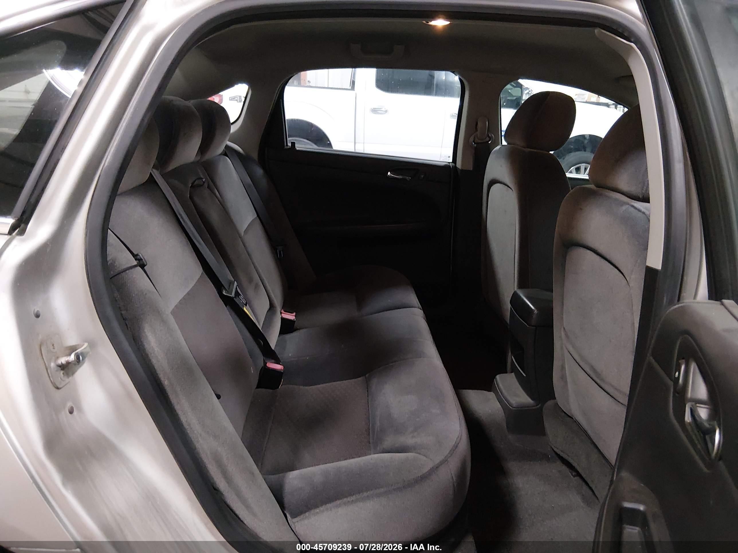 2008 Chevrolet Impala Lt Silver vin: 2G1WT58K981201120