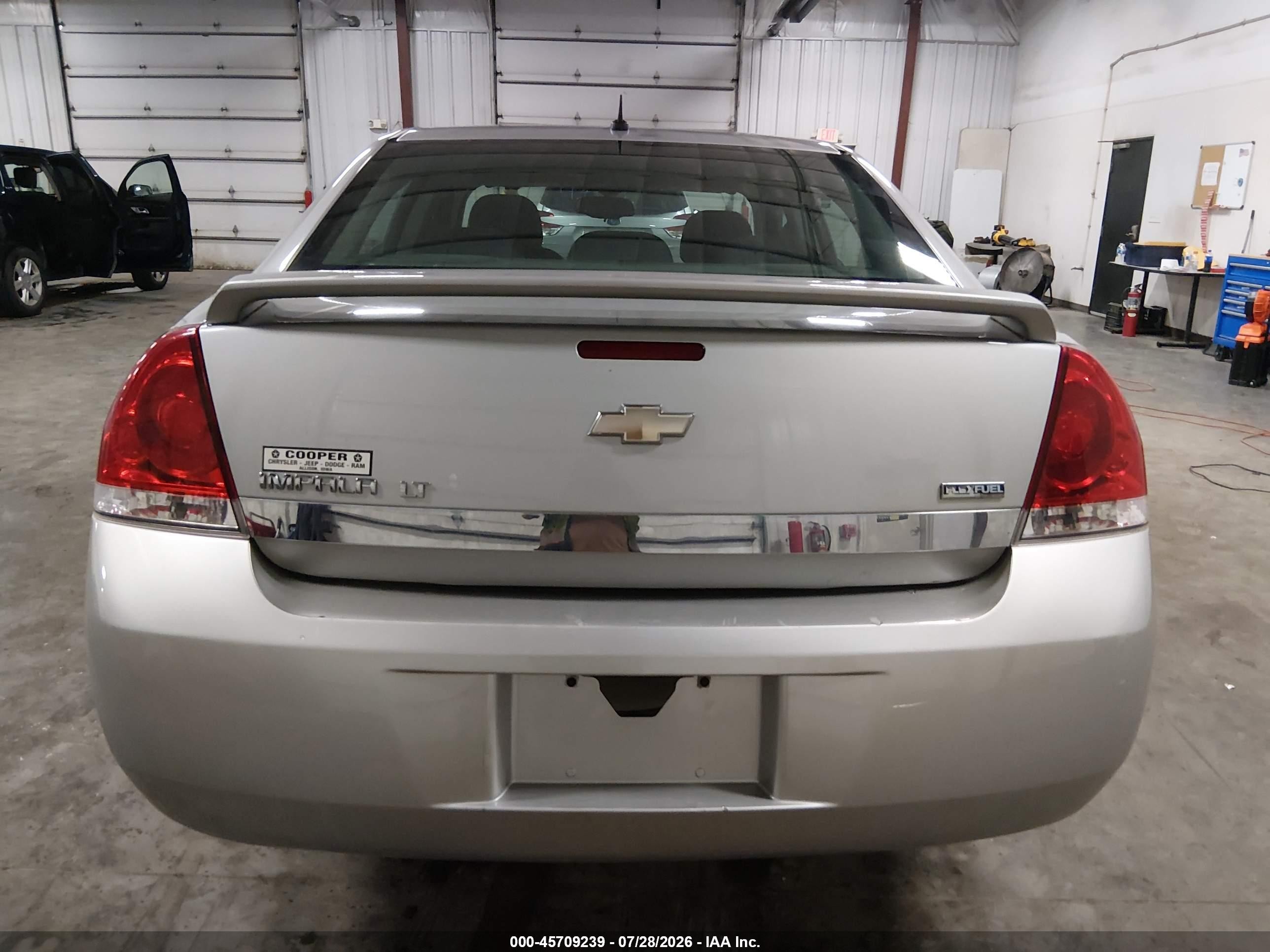 2008 Chevrolet Impala Lt Silver vin: 2G1WT58K981201120