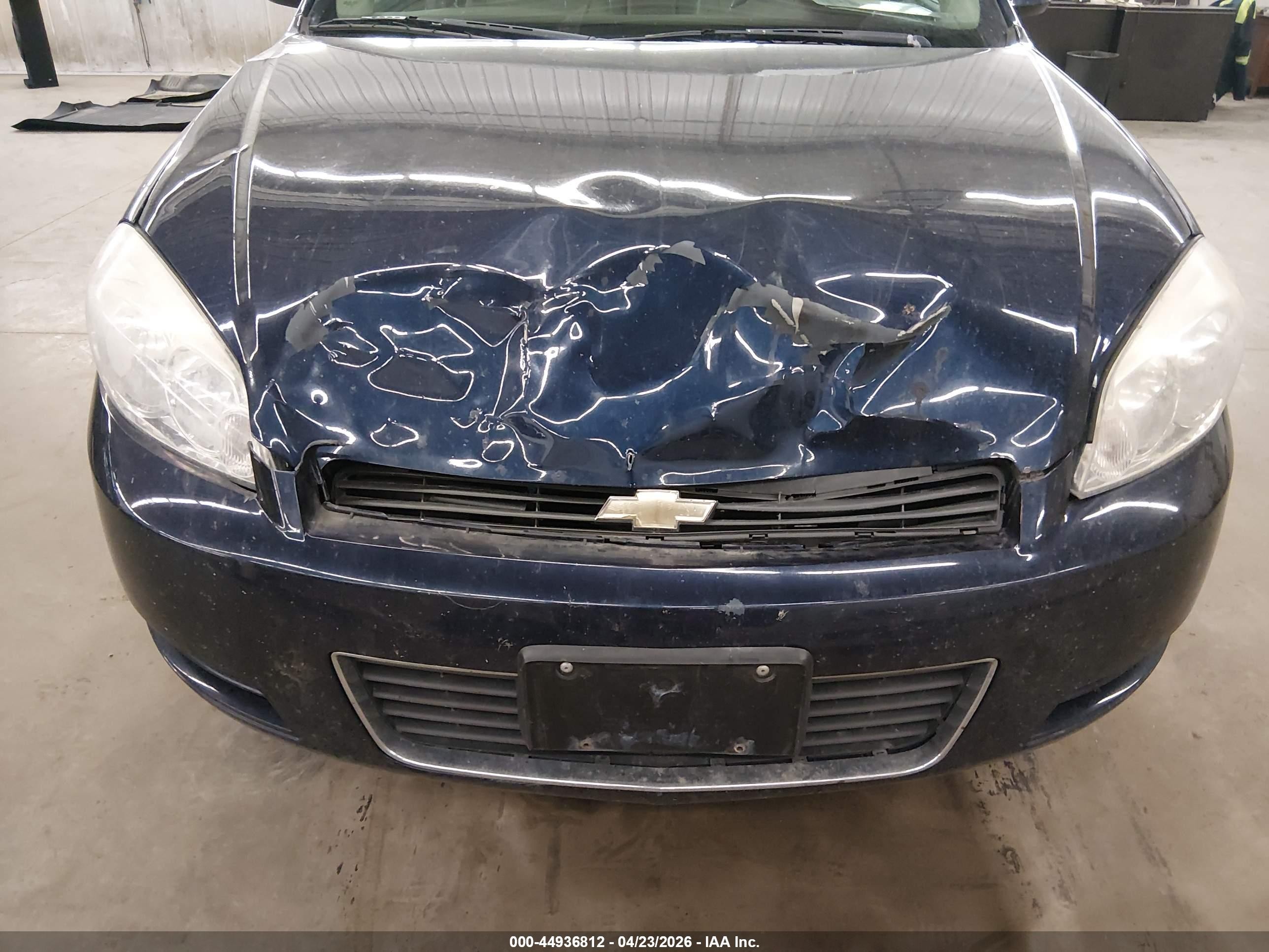 2008 Chevrolet Impala Lt Dark Blue vin: 2G1WT58K981373678