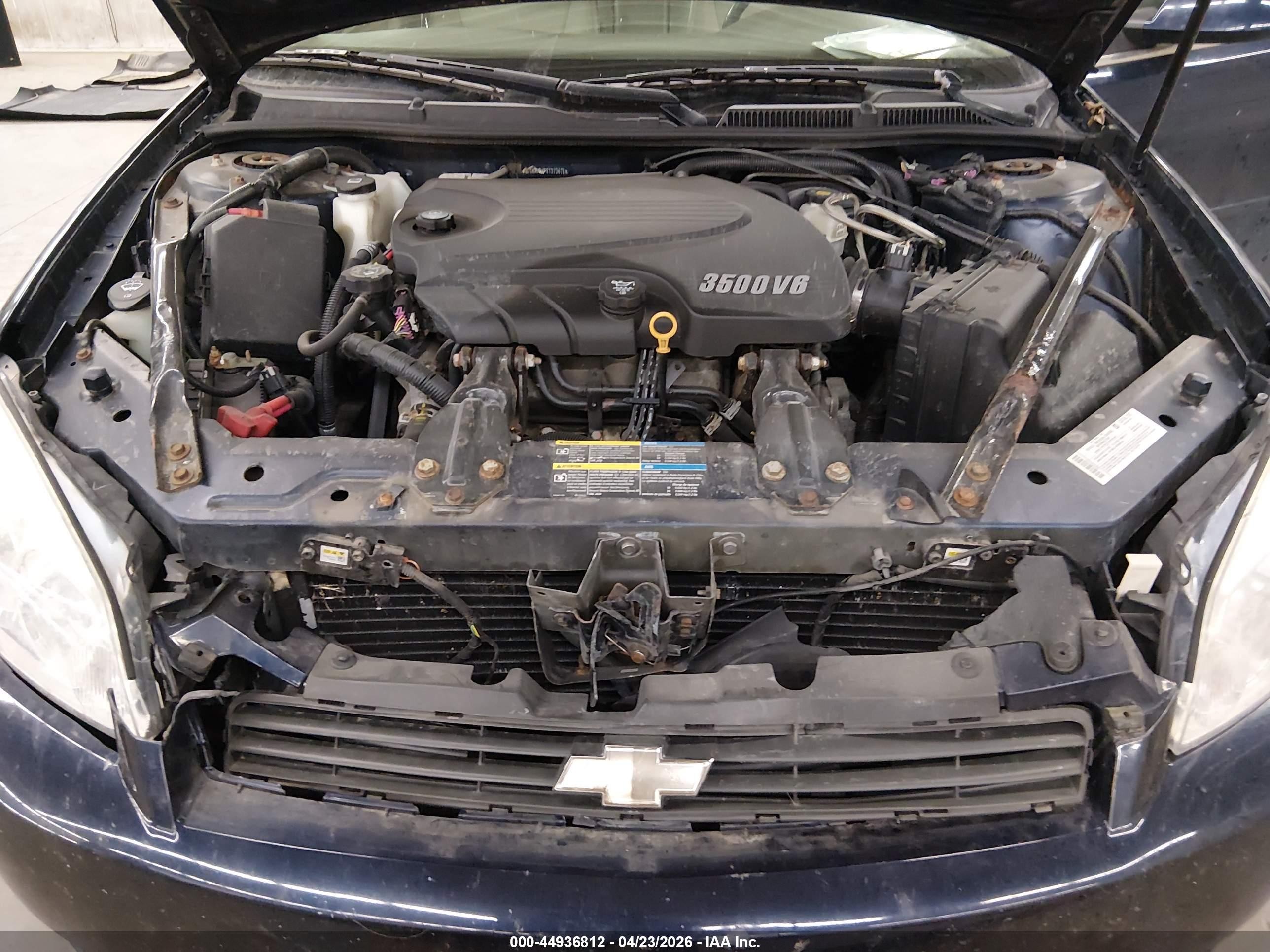 2008 Chevrolet Impala Lt Dark Blue vin: 2G1WT58K981373678