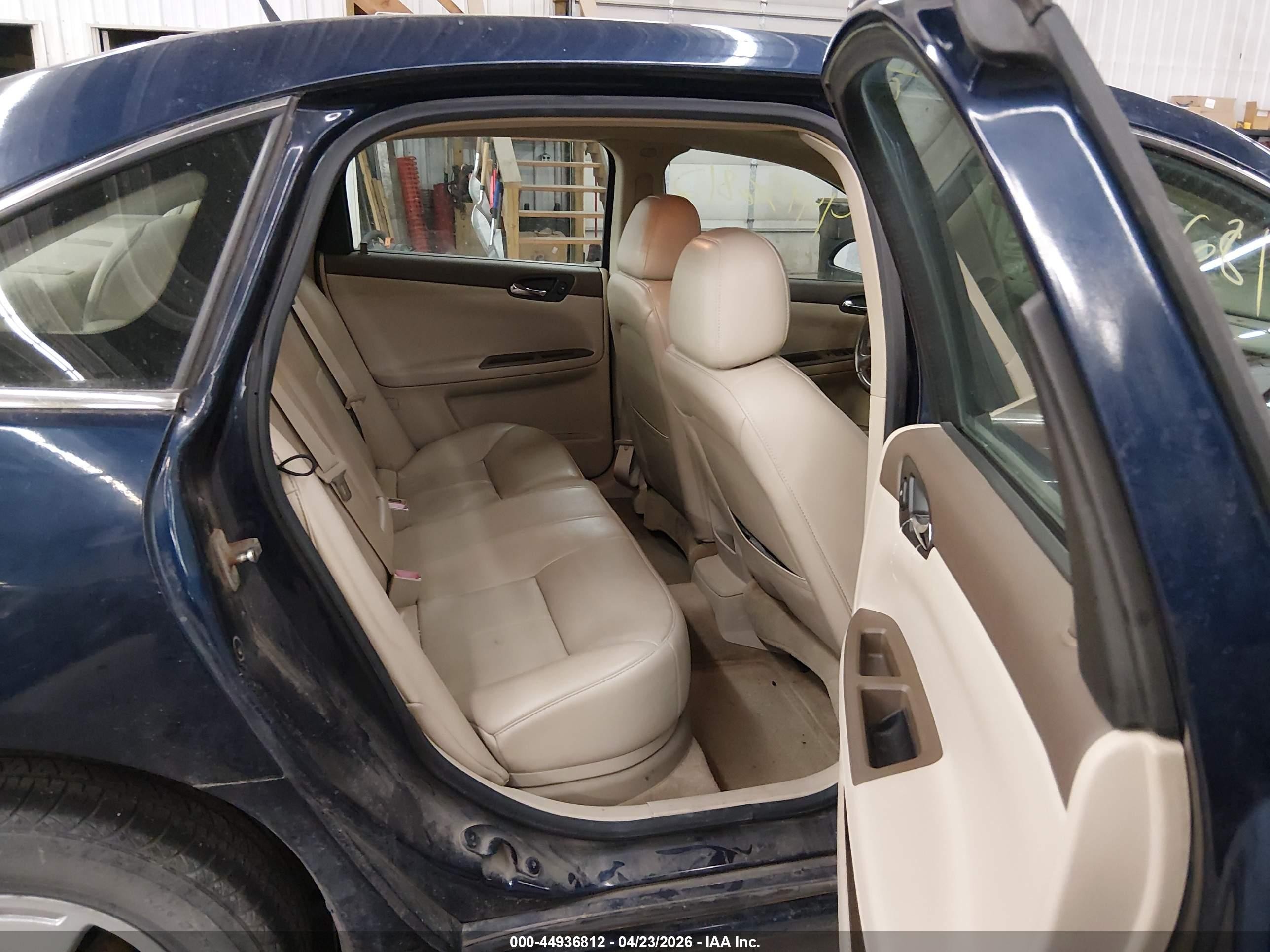 2008 Chevrolet Impala Lt Dark Blue vin: 2G1WT58K981373678
