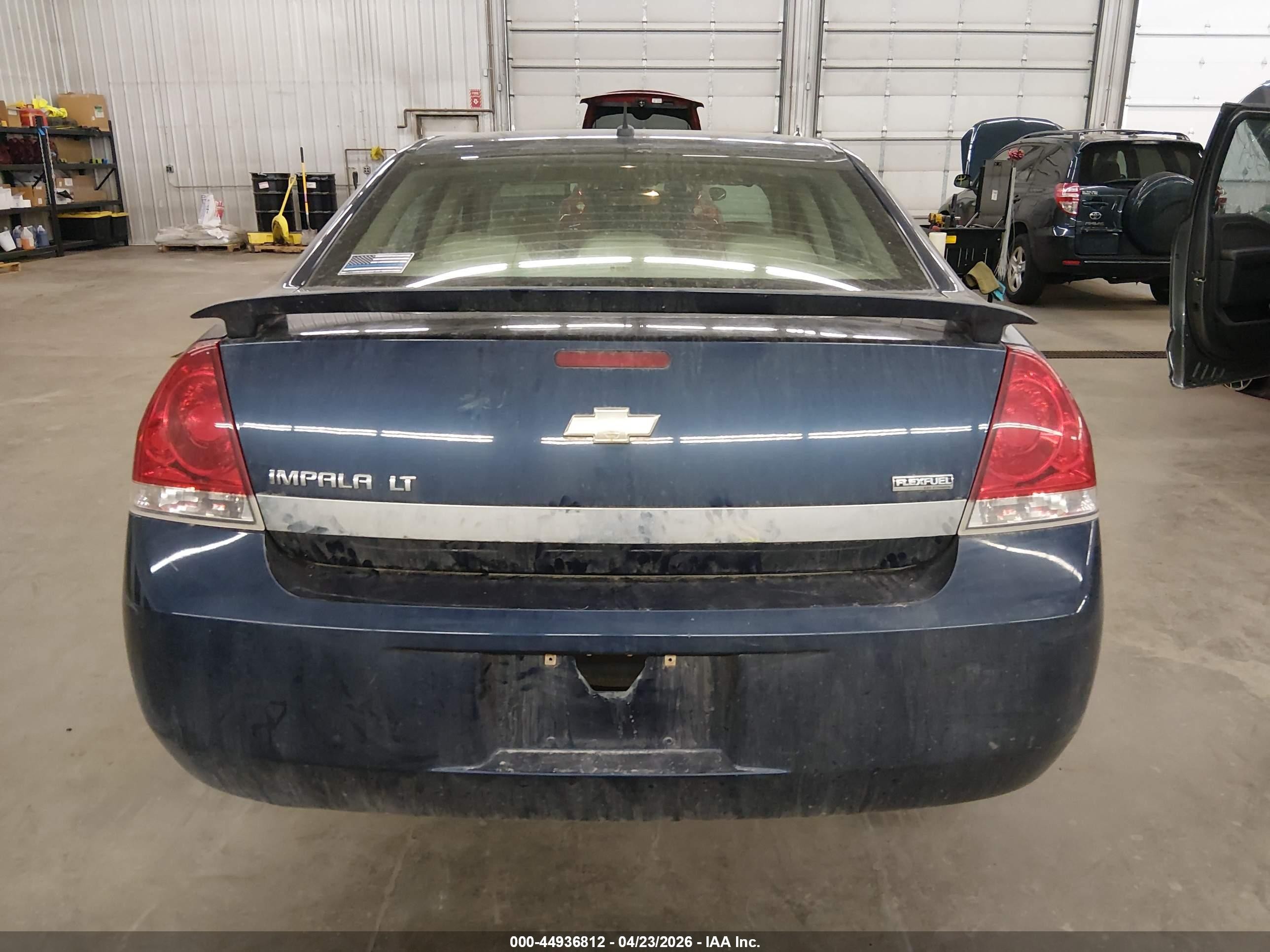 2008 Chevrolet Impala Lt Dark Blue vin: 2G1WT58K981373678