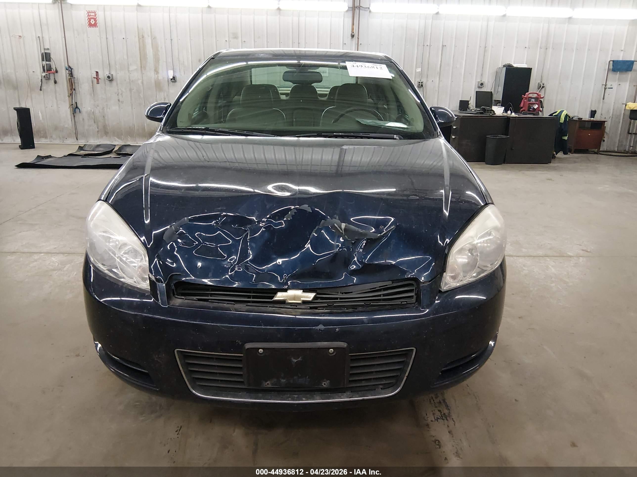 2008 Chevrolet Impala Lt Dark Blue vin: 2G1WT58K981373678