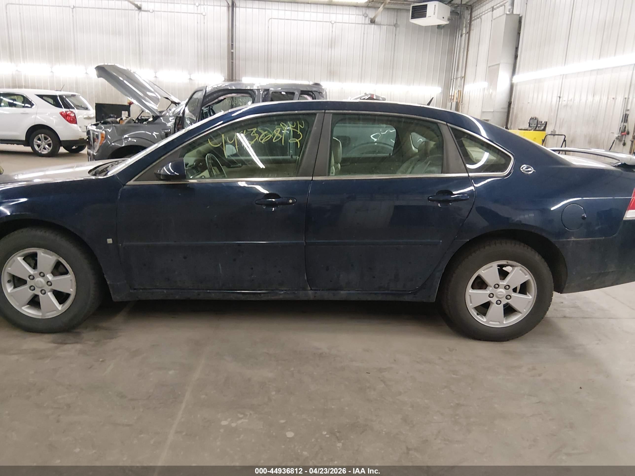 2008 Chevrolet Impala Lt Dark Blue vin: 2G1WT58K981373678
