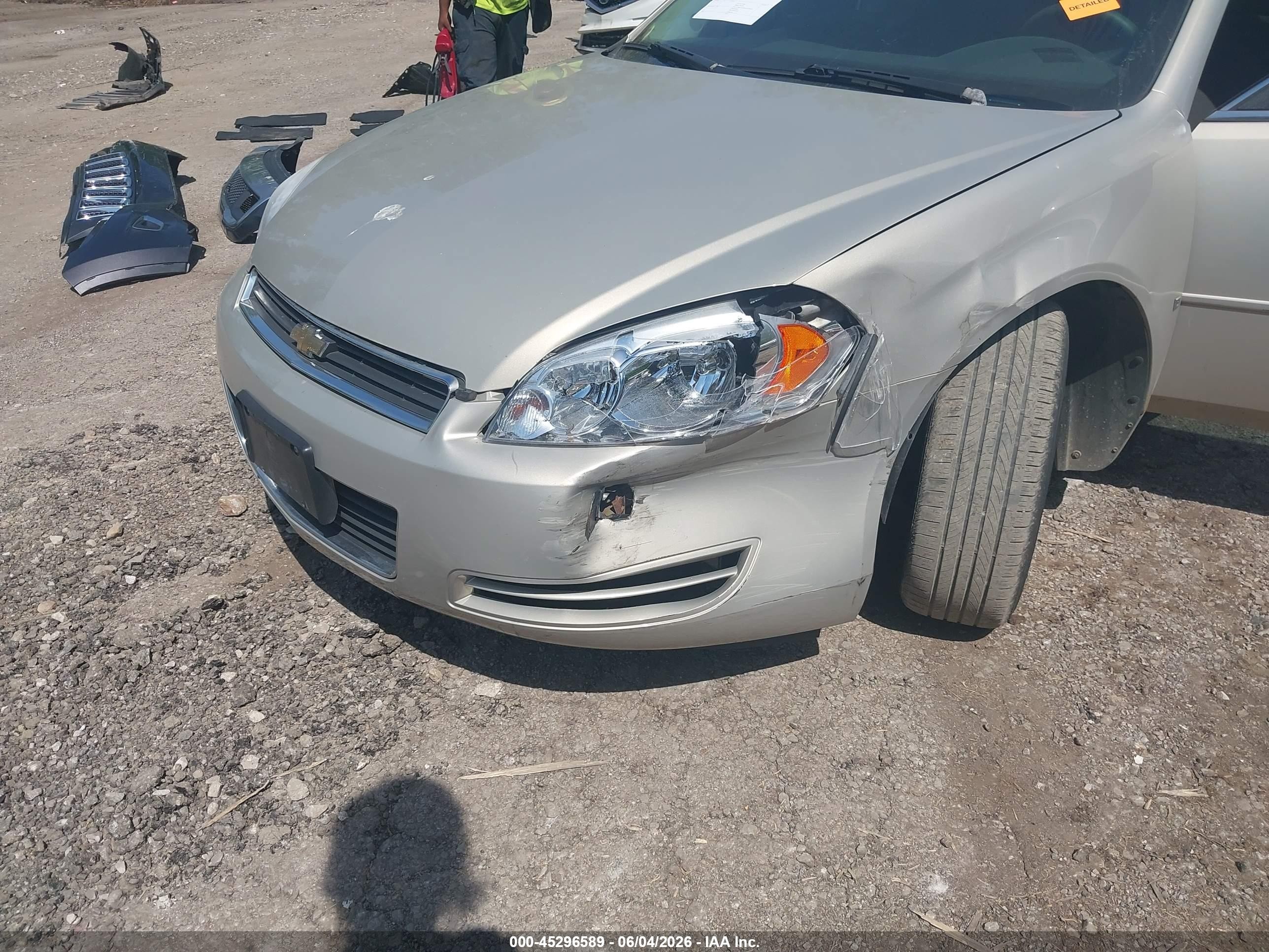 2008 Chevrolet Impala Lt Champagne vin: 2G1WT58K981376239