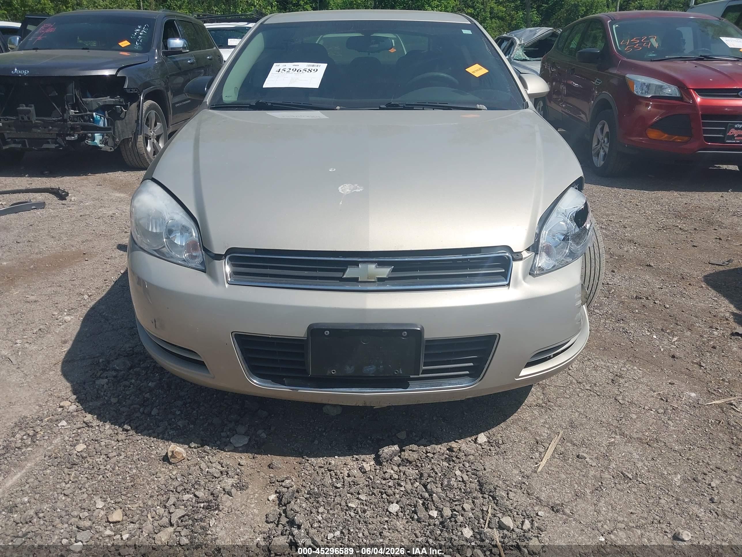 2008 Chevrolet Impala Lt Champagne vin: 2G1WT58K981376239