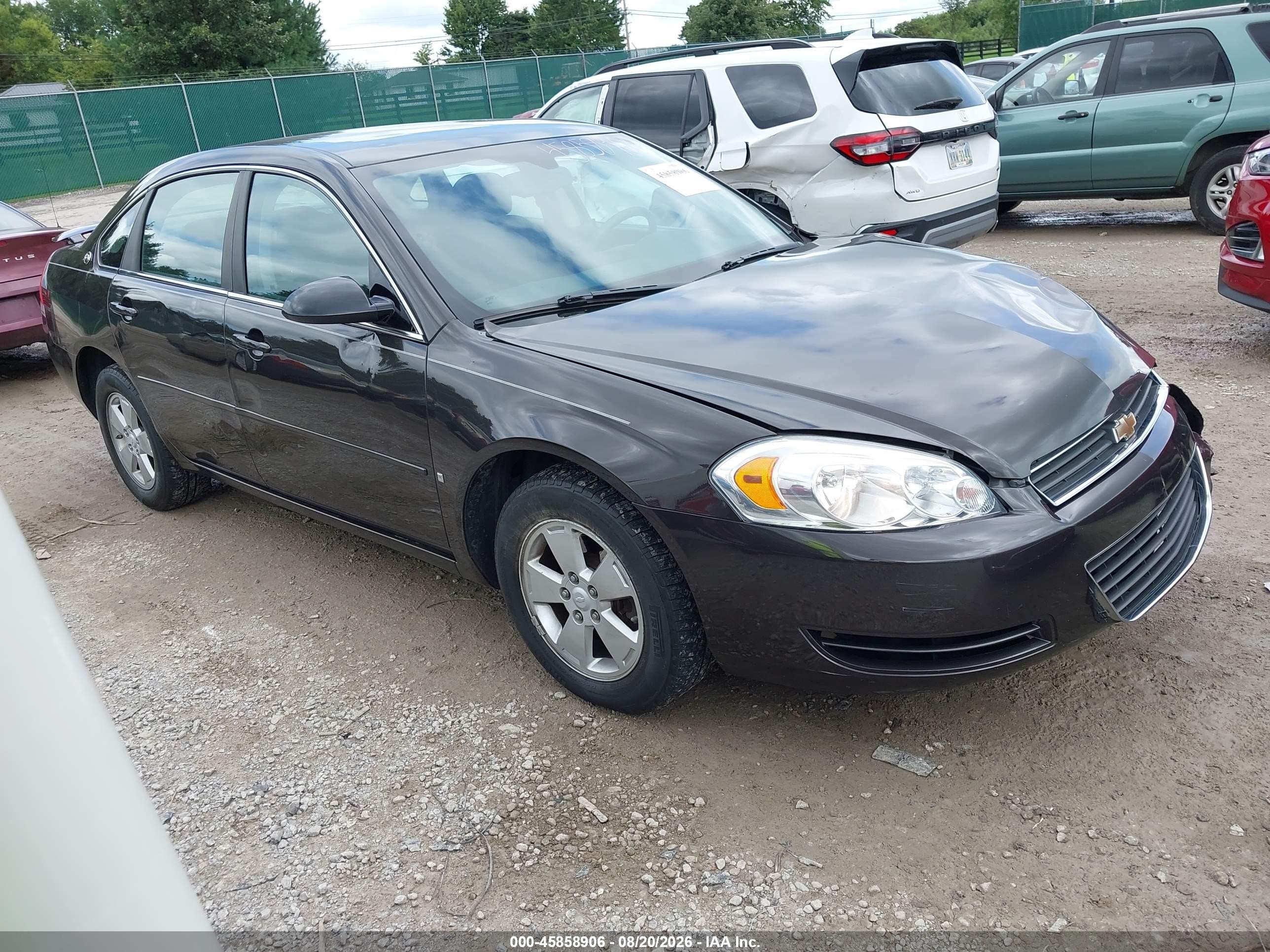 2008 Chevrolet Impala Lt Бордовый vin: 2G1WT58K981378606