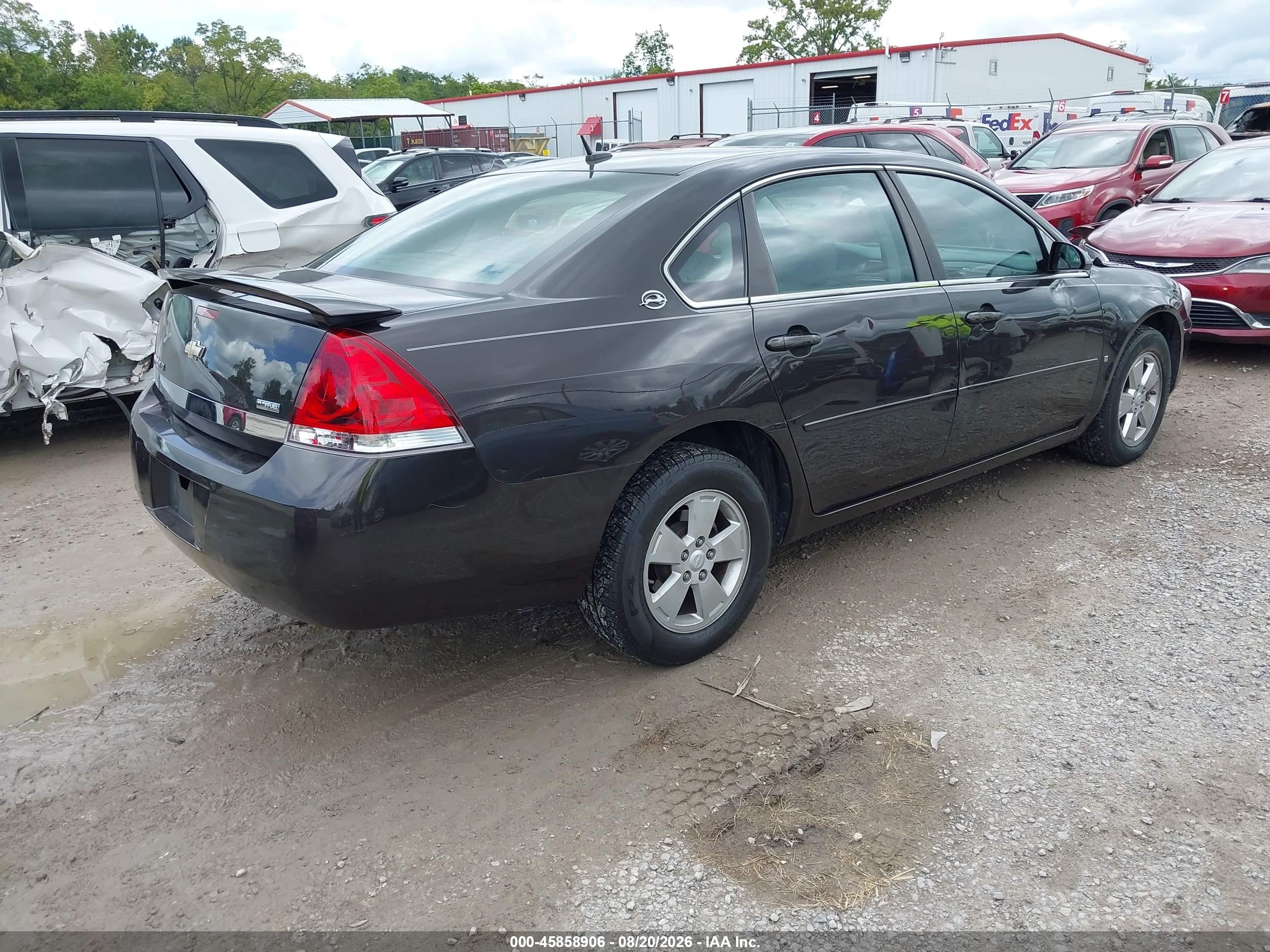 2008 Chevrolet Impala Lt Burgundy vin: 2G1WT58K981378606