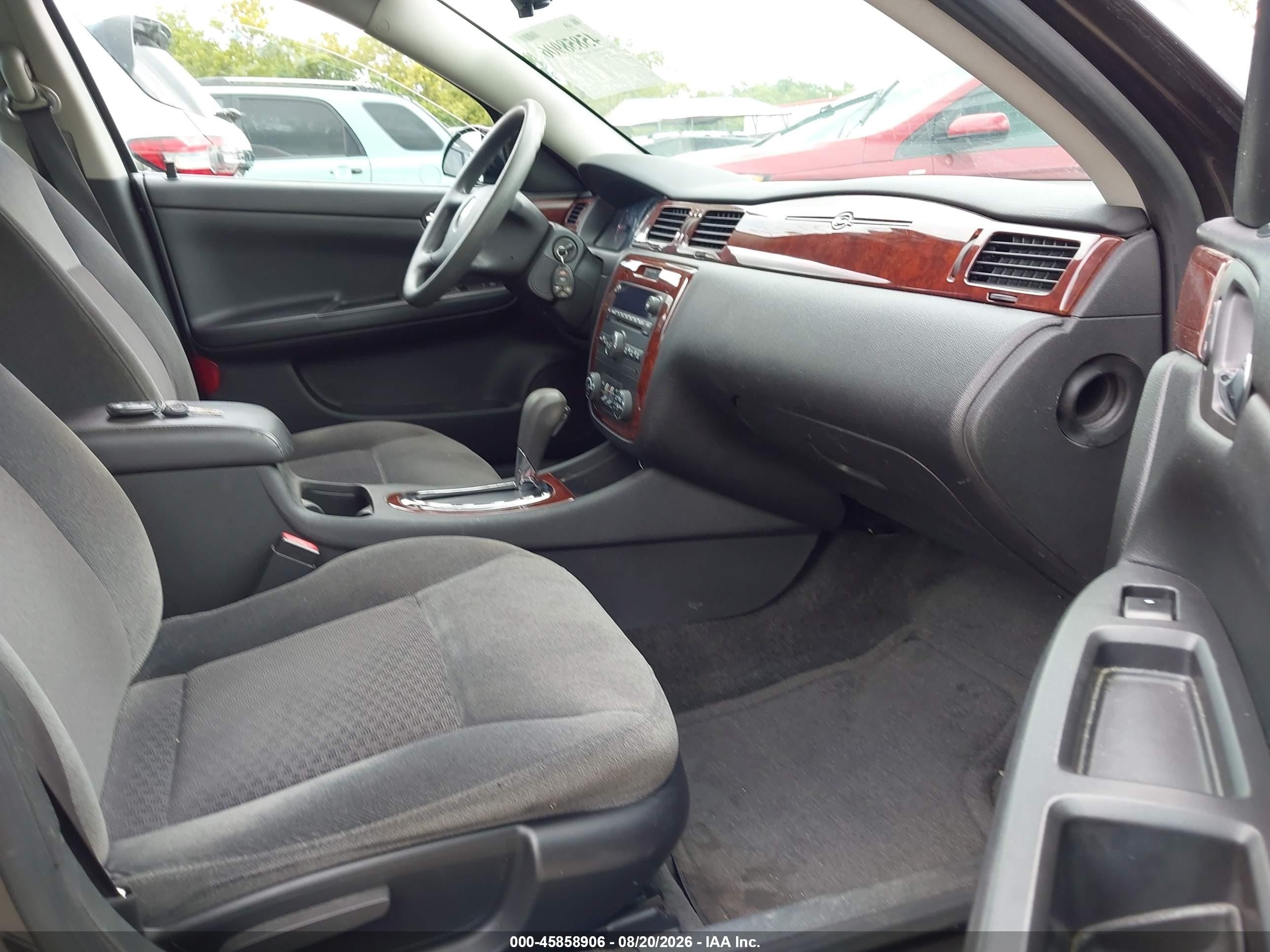 2008 Chevrolet Impala Lt Burgundy vin: 2G1WT58K981378606