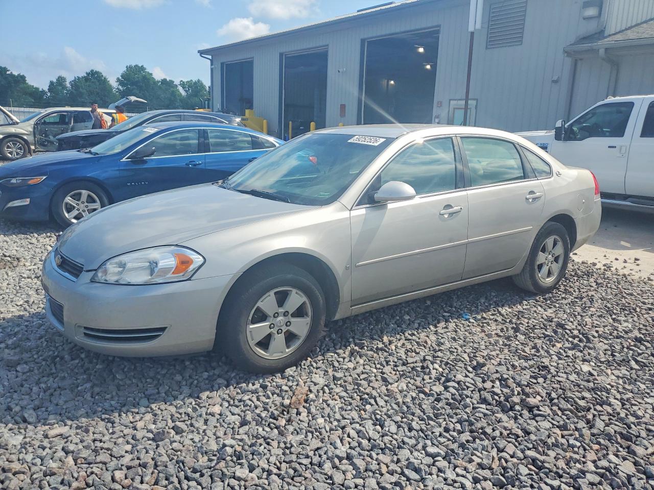 2008 Chevrolet Impala Lt Blue vin: 2G1WT58K989196583
