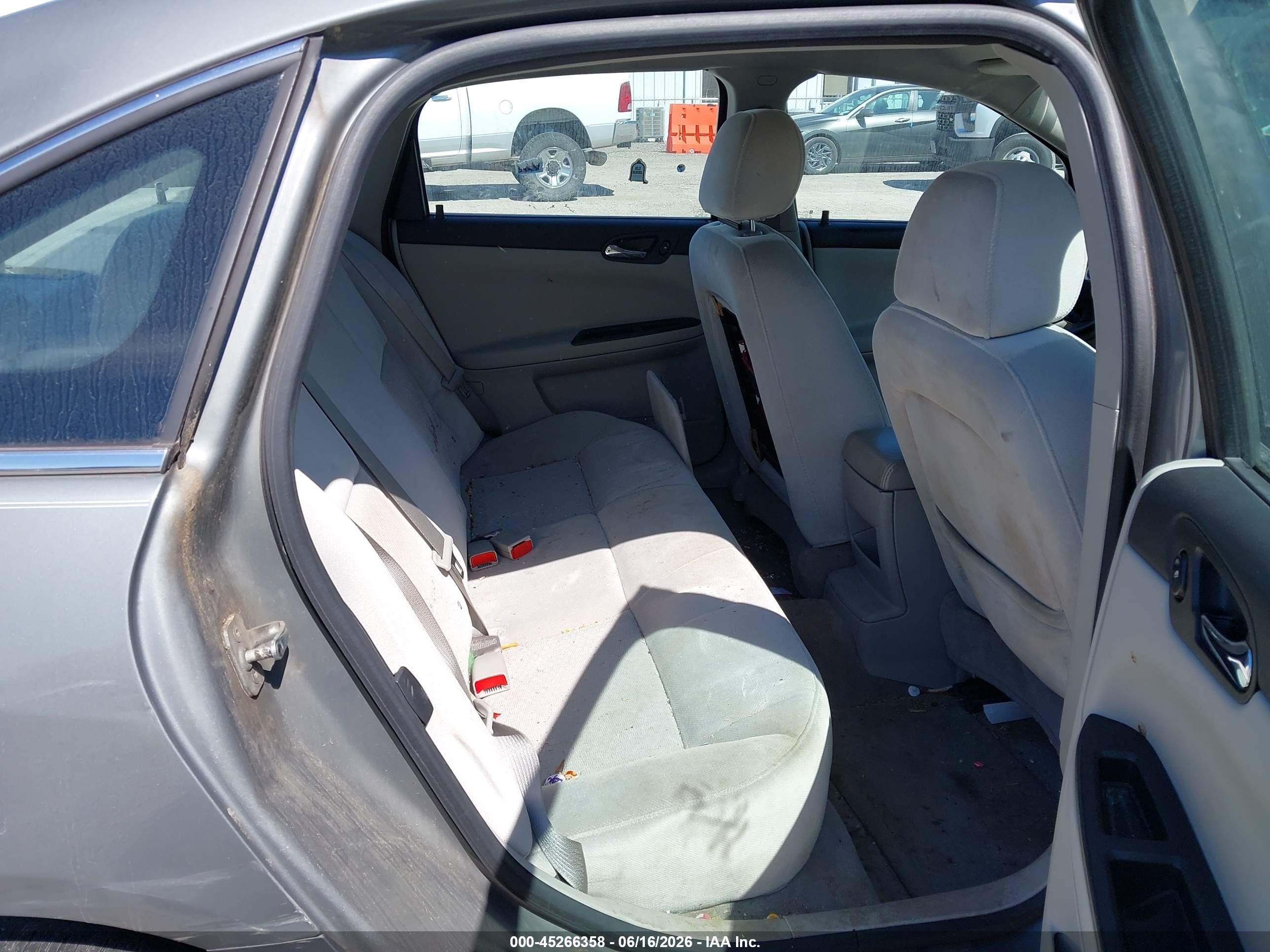 2008 Chevrolet Impala Lt Gray vin: 2G1WT58K989218162
