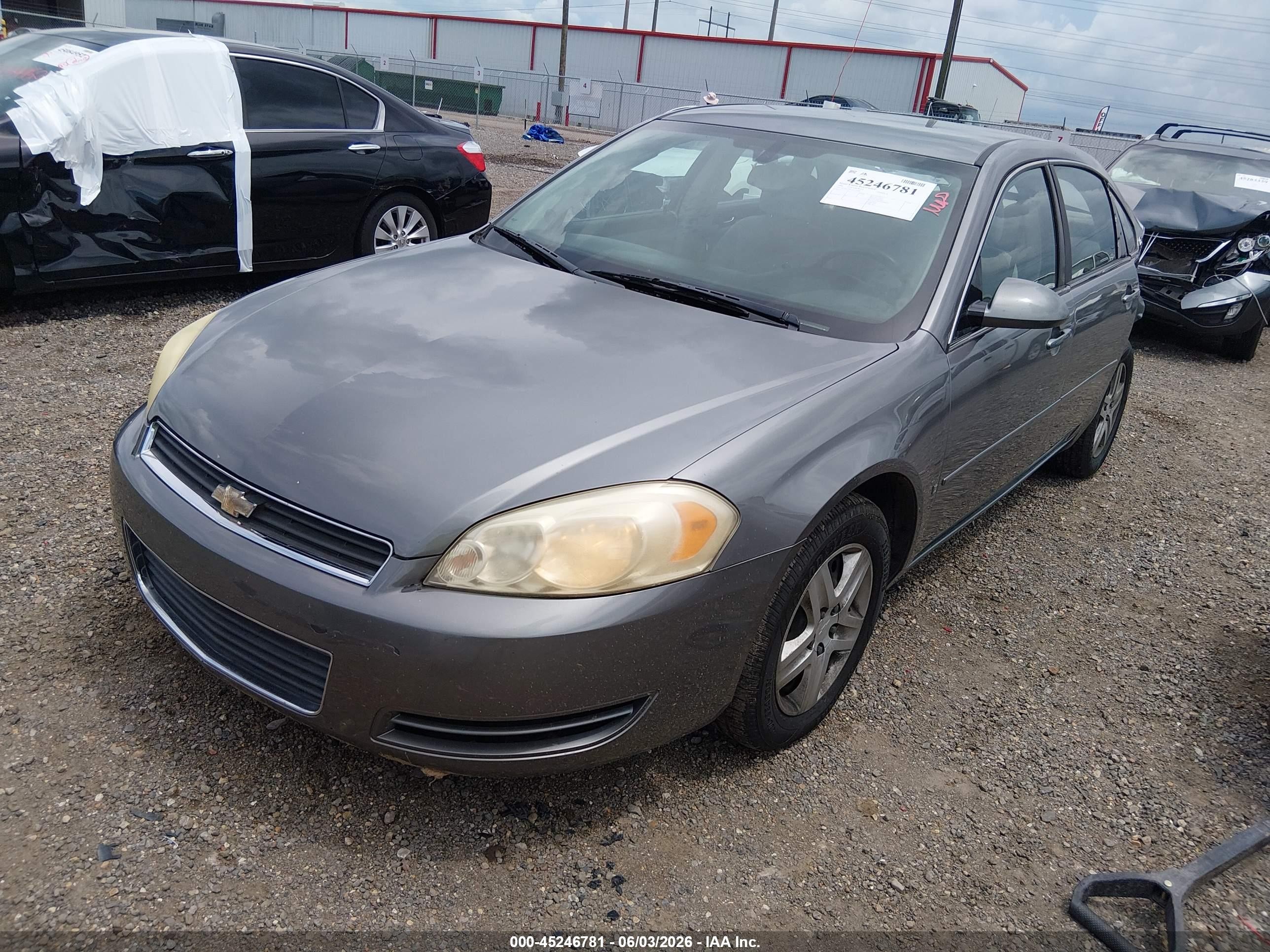 2006 Chevrolet Impala Lt Gray vin: 2G1WT58KX69155280