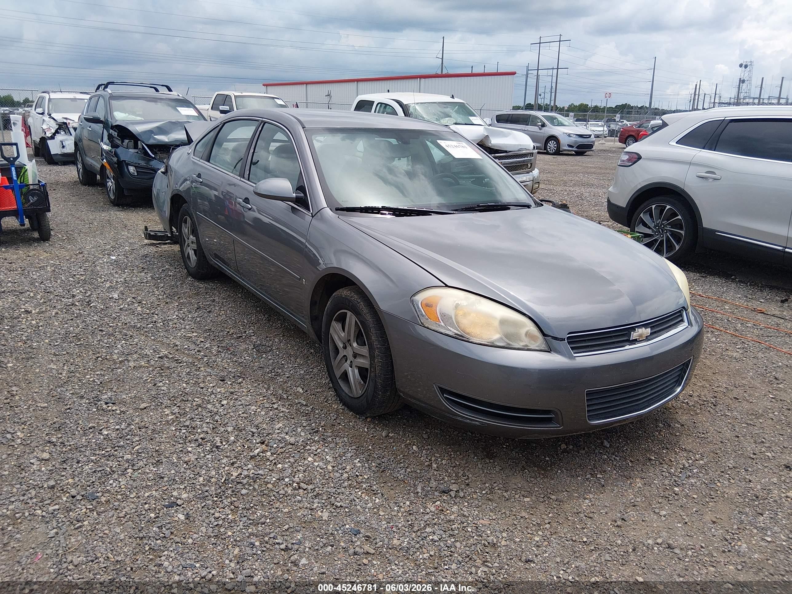 2006 Chevrolet Impala Lt Gray vin: 2G1WT58KX69155280