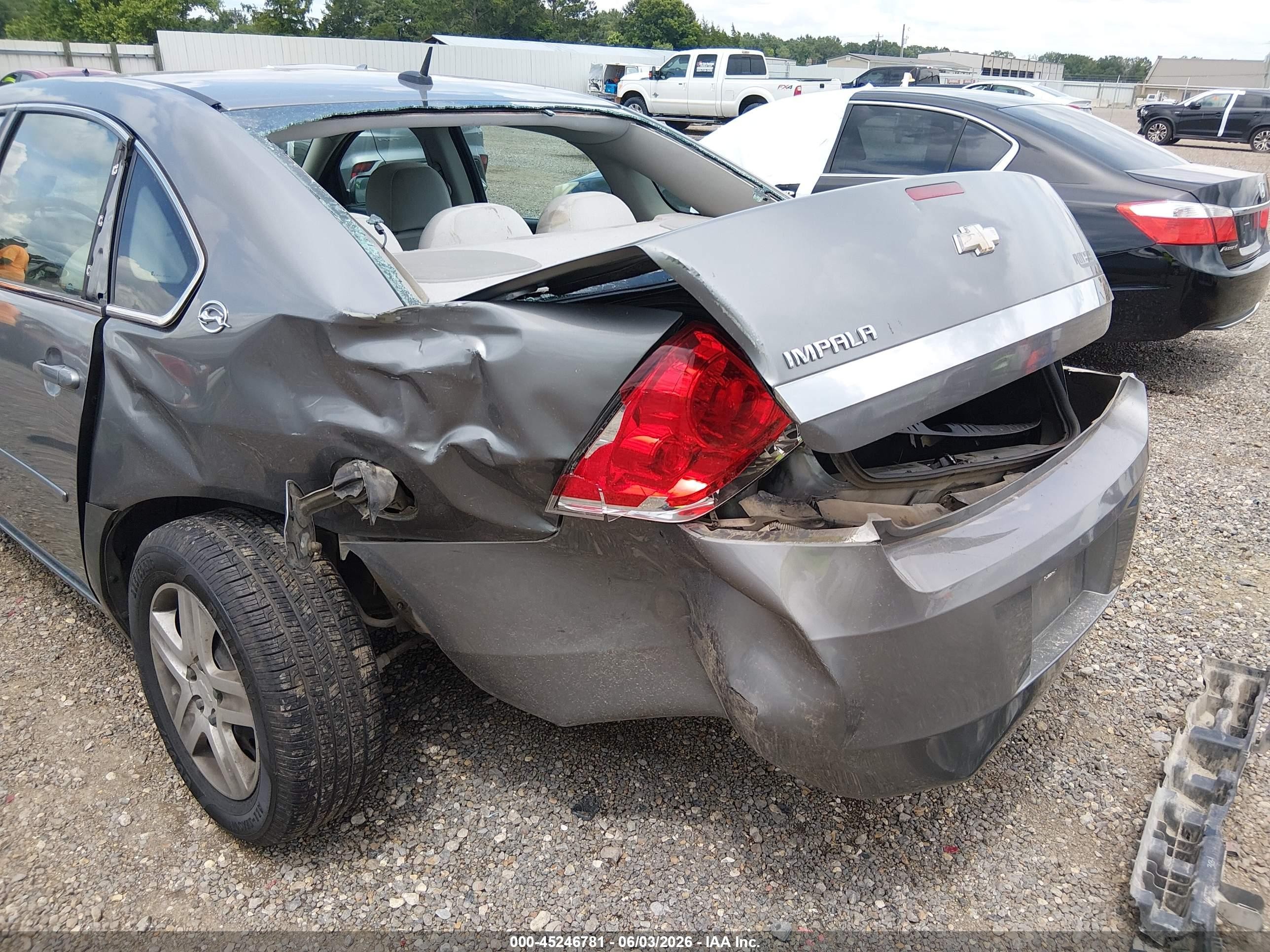 2006 Chevrolet Impala Lt Gray vin: 2G1WT58KX69155280
