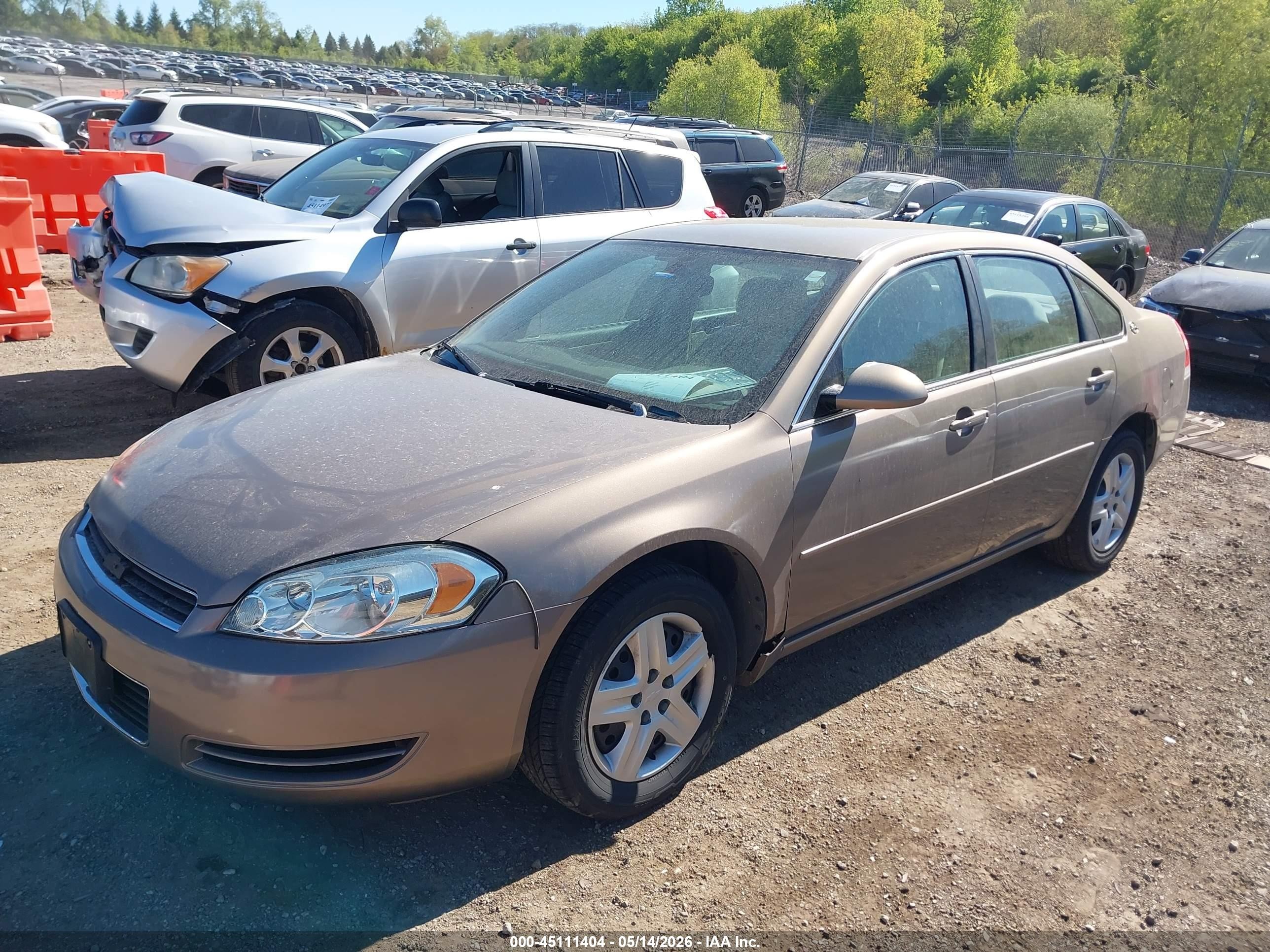 2006 Chevrolet Impala Lt Brown vin: 2G1WT58KX69191308