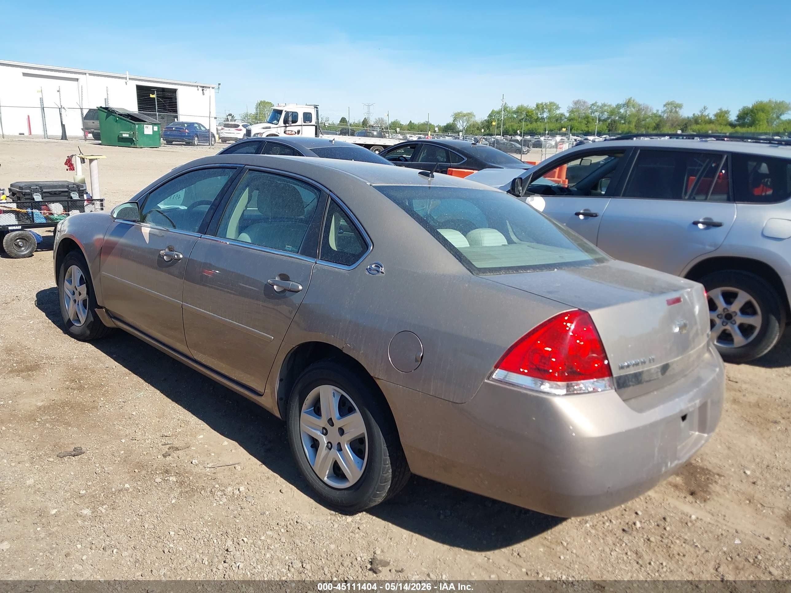 2006 Chevrolet Impala Lt Brown vin: 2G1WT58KX69191308
