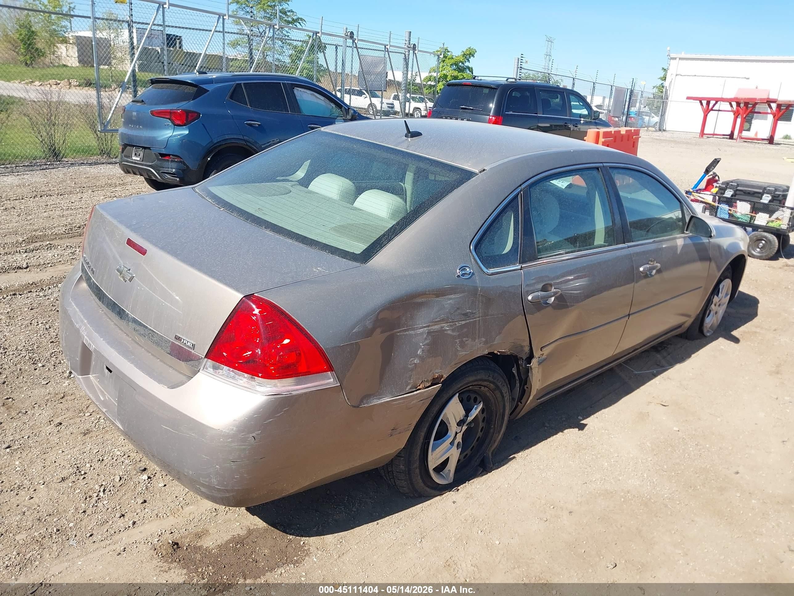 2006 Chevrolet Impala Lt Brown vin: 2G1WT58KX69191308