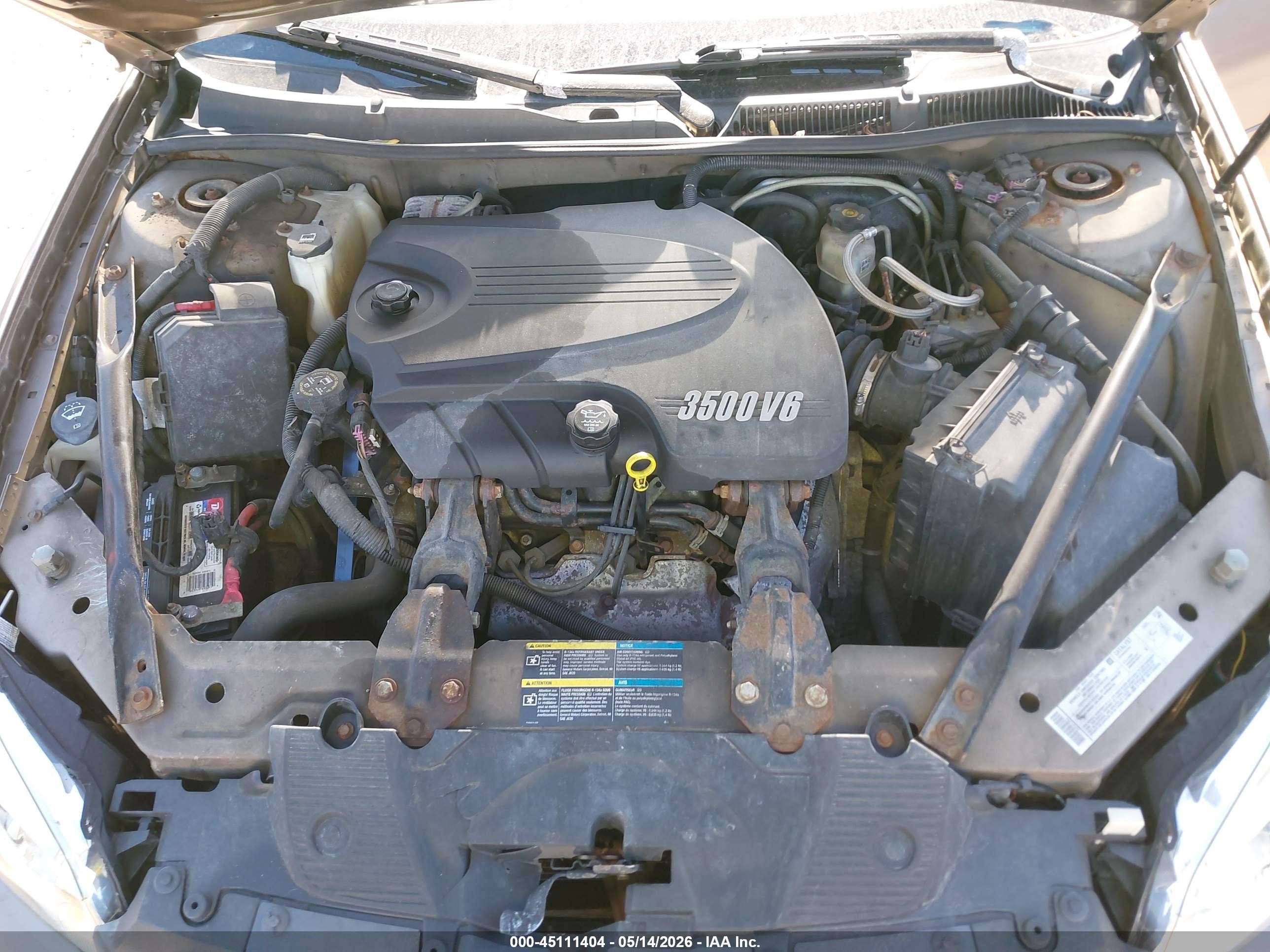 2006 Chevrolet Impala Lt Brown vin: 2G1WT58KX69191308