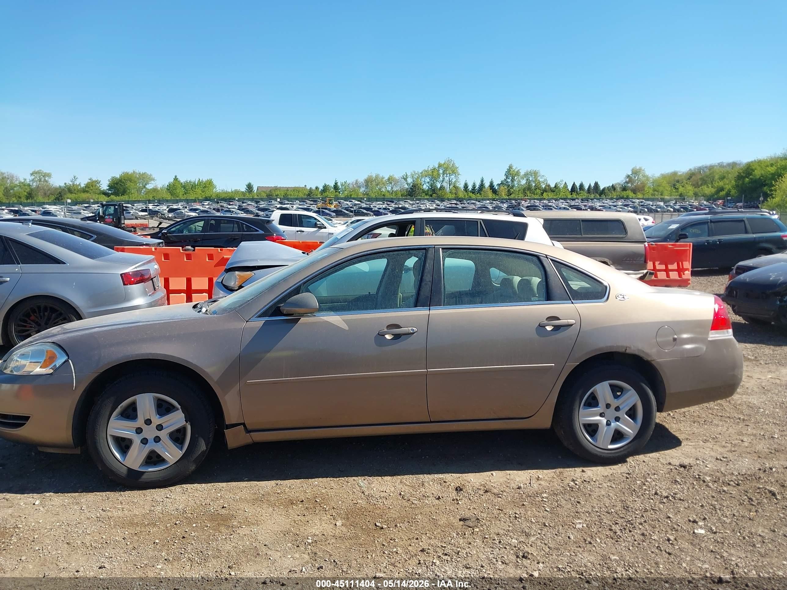 2006 Chevrolet Impala Lt Brown vin: 2G1WT58KX69191308