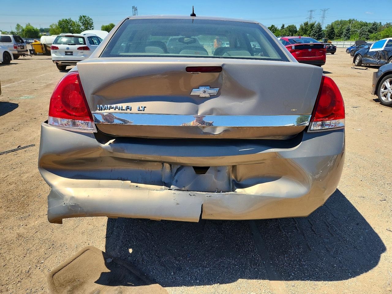 2006 Chevrolet Impala Lt Gray vin: 2G1WT58KX69202517