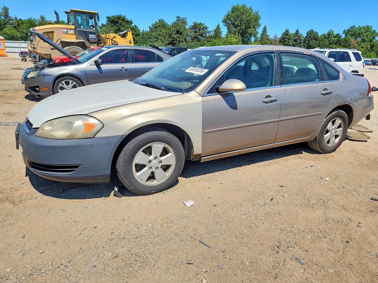 2006 Chevrolet Impala Lt Gray vin: 2G1WT58KX69202517