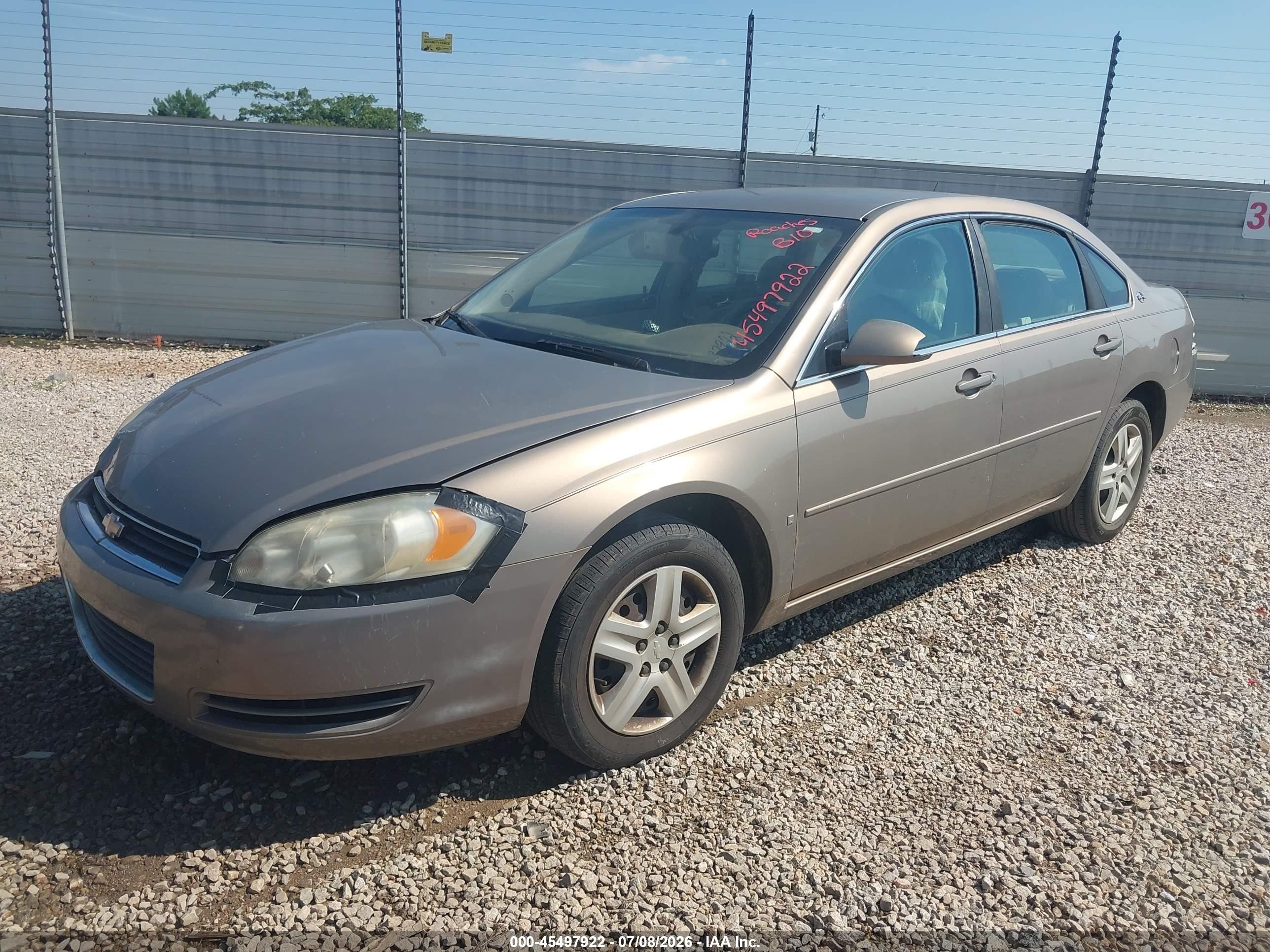 2006 Chevrolet Impala Lt Brown vin: 2G1WT58KX69261938