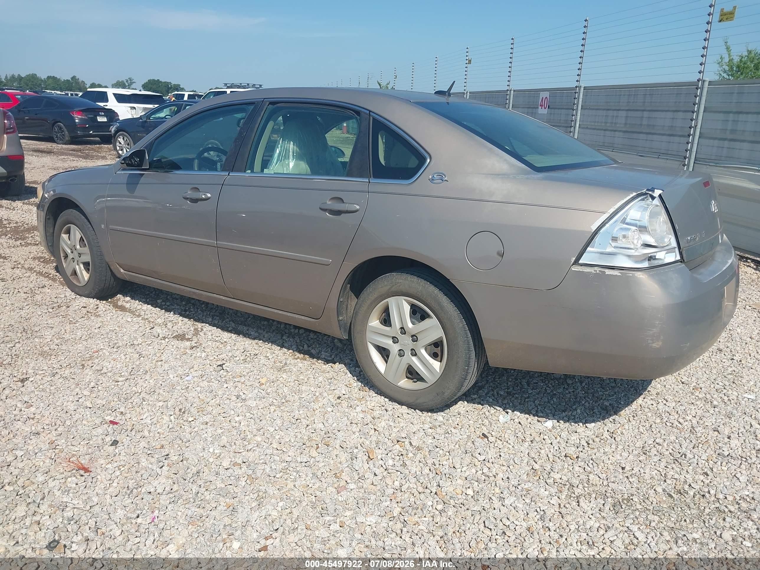 2006 Chevrolet Impala Lt Brown vin: 2G1WT58KX69261938