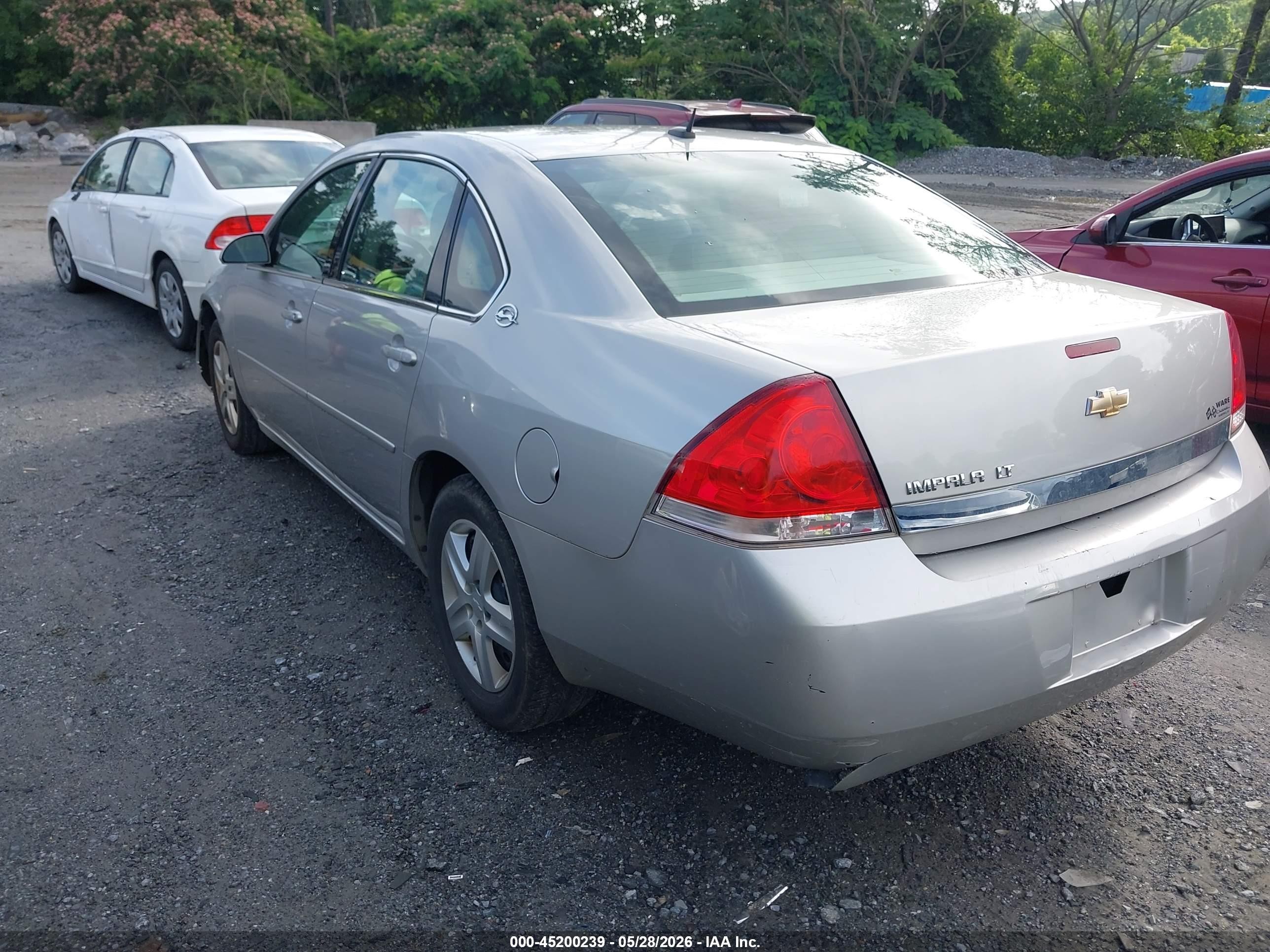 2006 Chevrolet Impala Lt Silver vin: 2G1WT58KX69282059