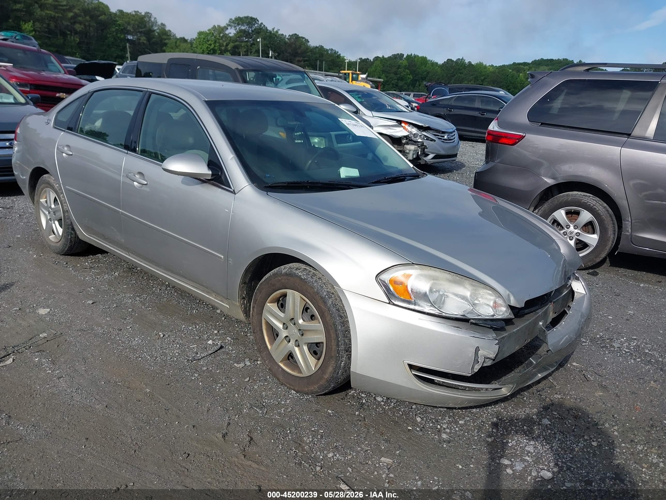 2006 Chevrolet Impala Lt Silver vin: 2G1WT58KX69282059