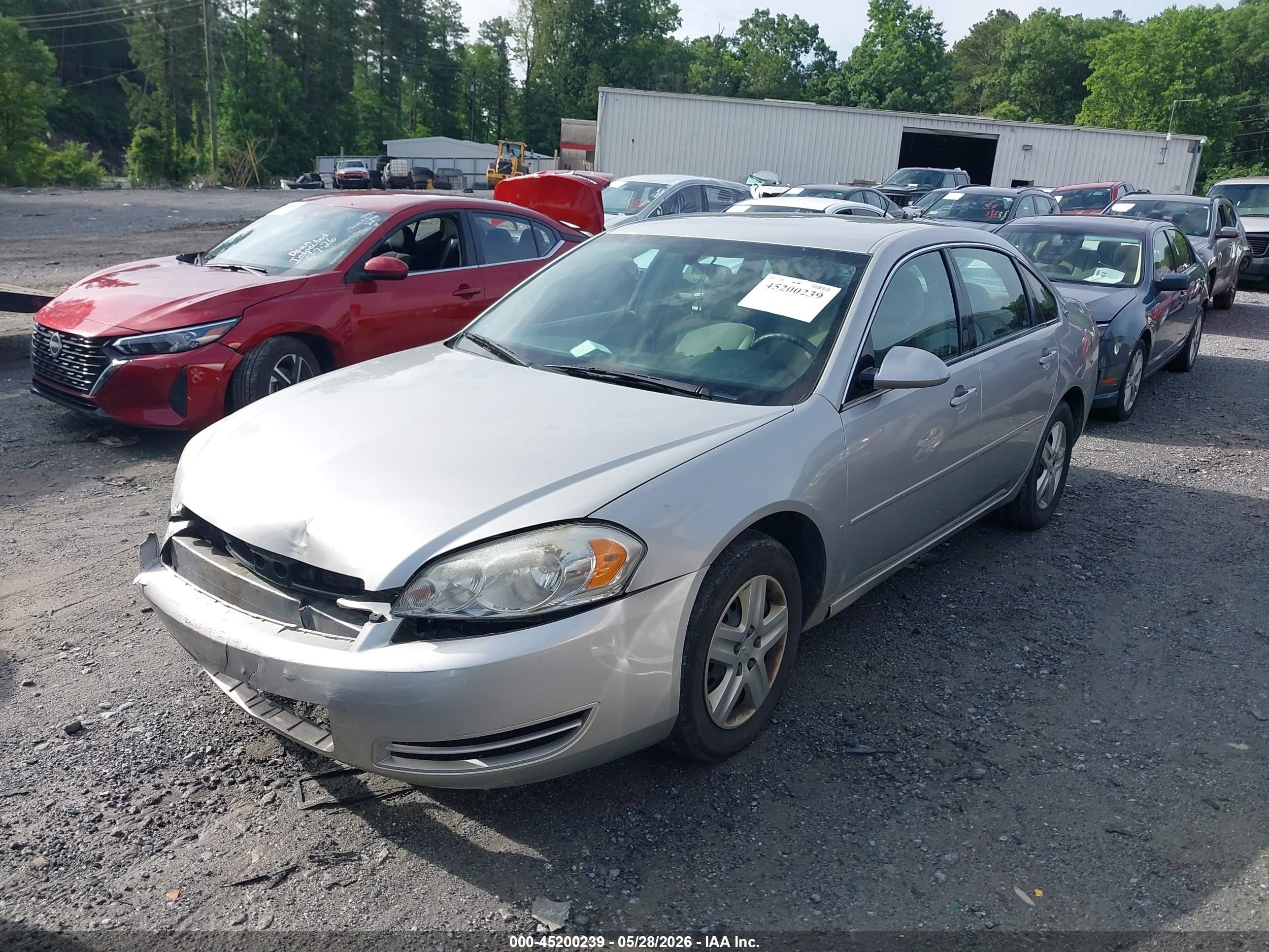 2006 Chevrolet Impala Lt Silver vin: 2G1WT58KX69282059