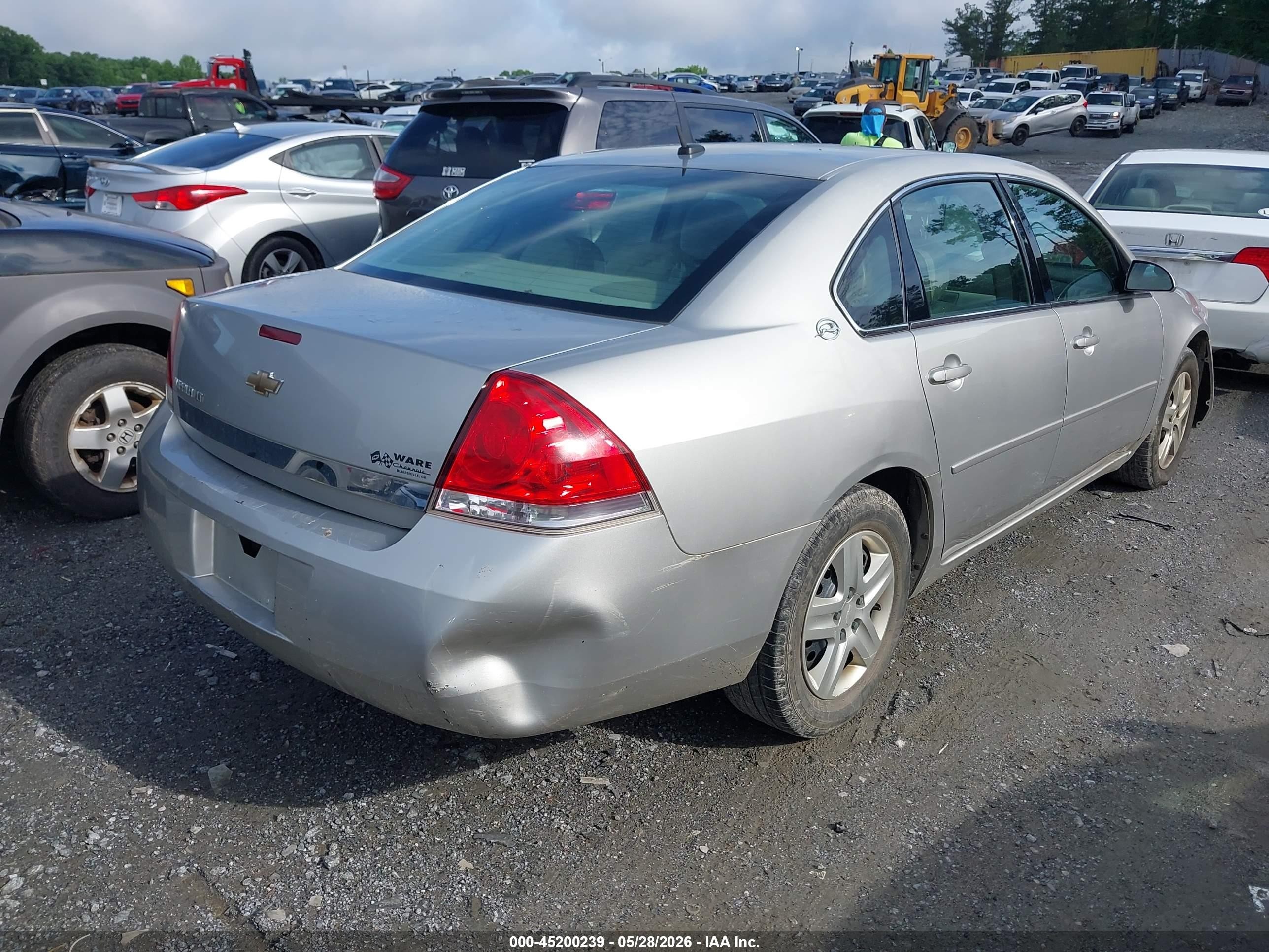 2006 Chevrolet Impala Lt Silver vin: 2G1WT58KX69282059