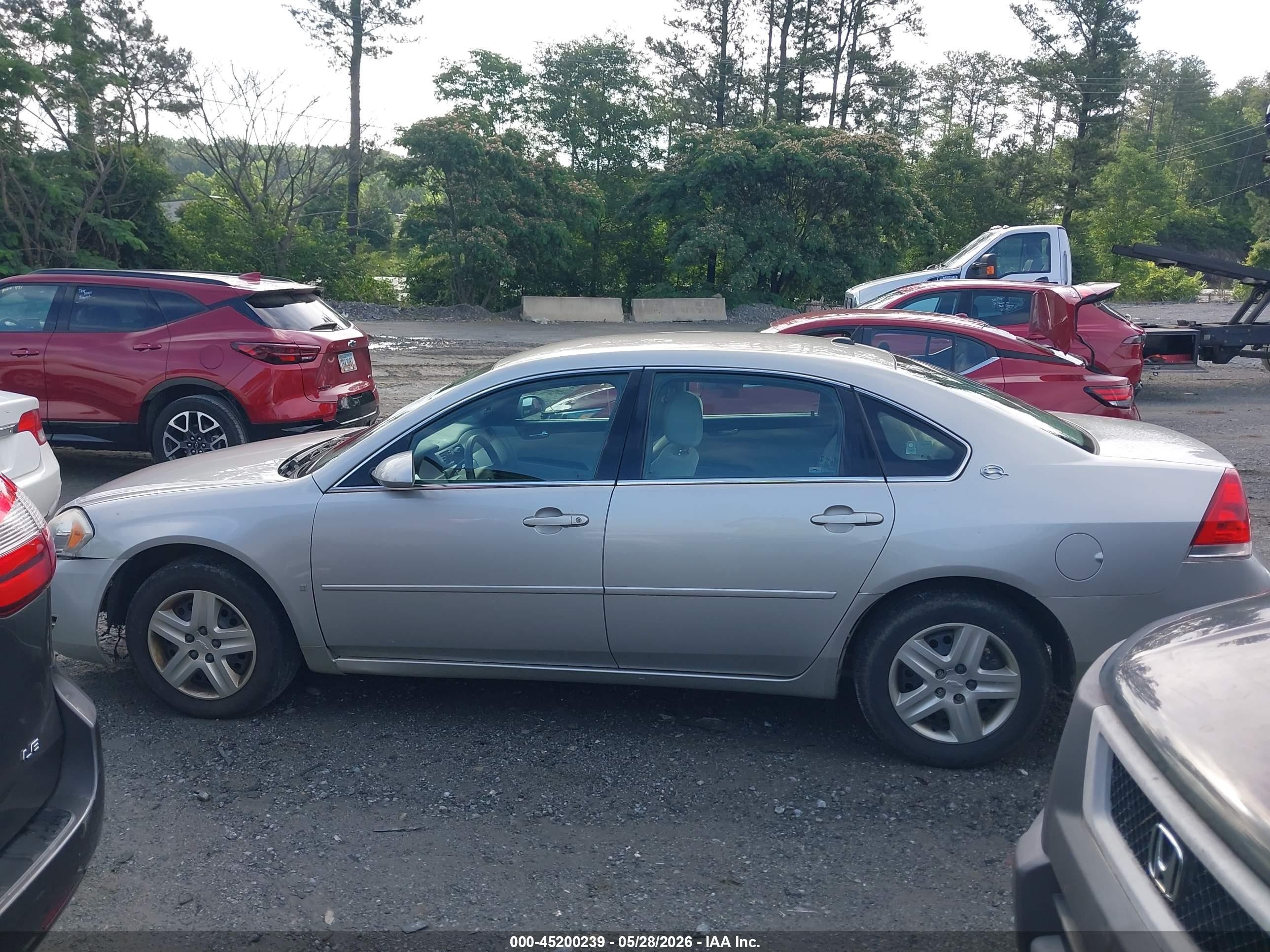 2006 Chevrolet Impala Lt Silver vin: 2G1WT58KX69282059