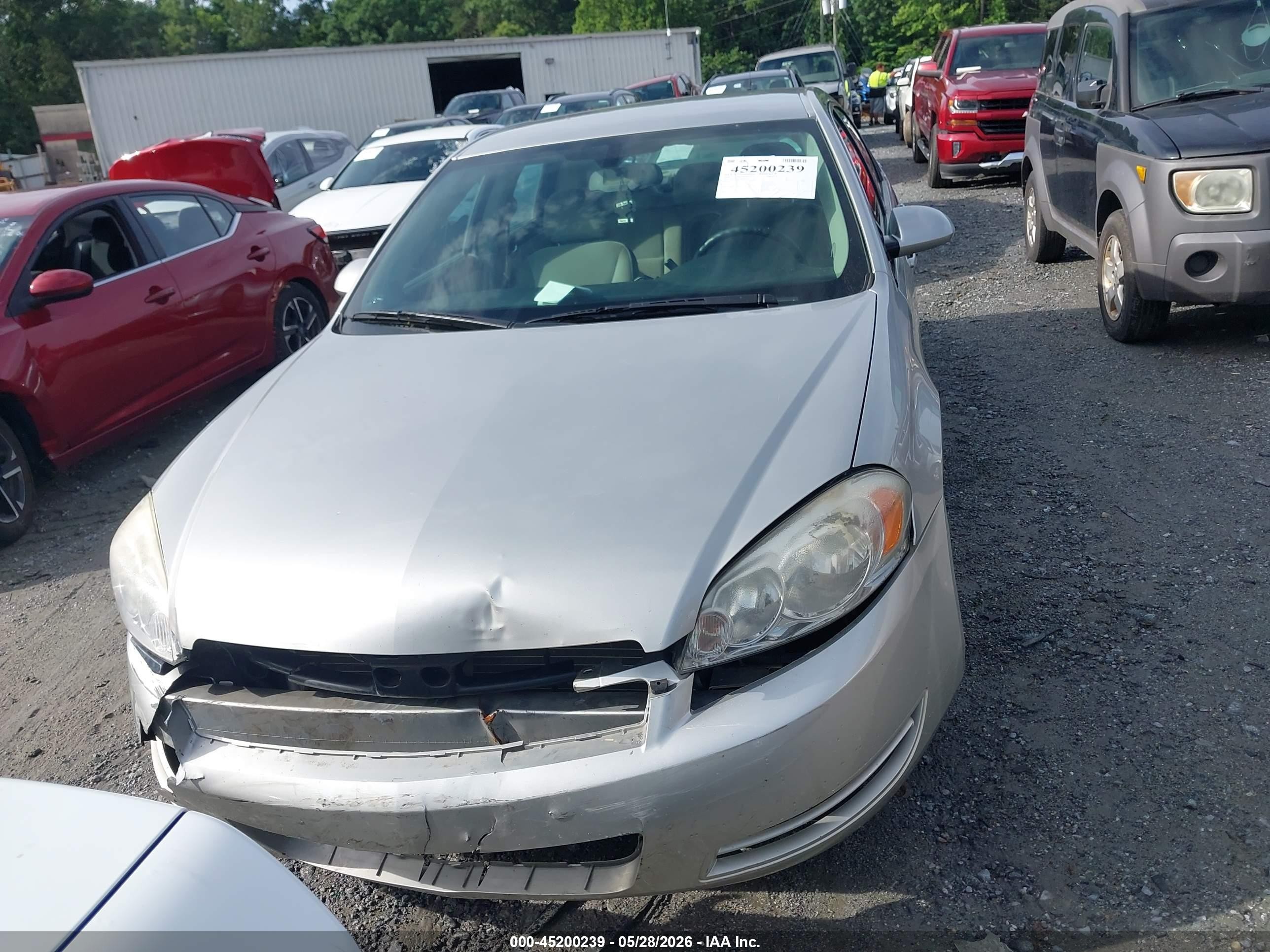 2006 Chevrolet Impala Lt Silver vin: 2G1WT58KX69282059