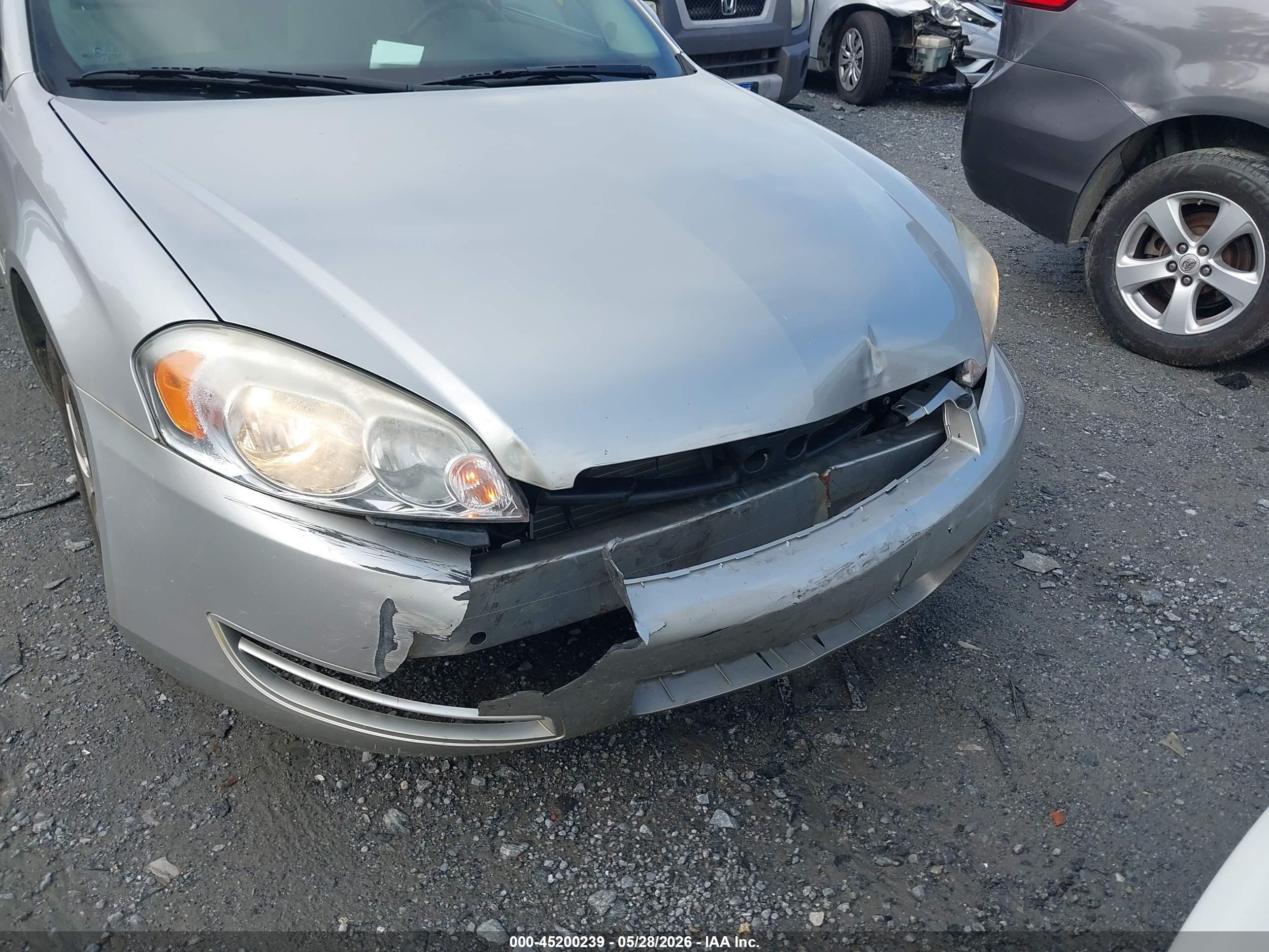 2006 Chevrolet Impala Lt Silver vin: 2G1WT58KX69282059