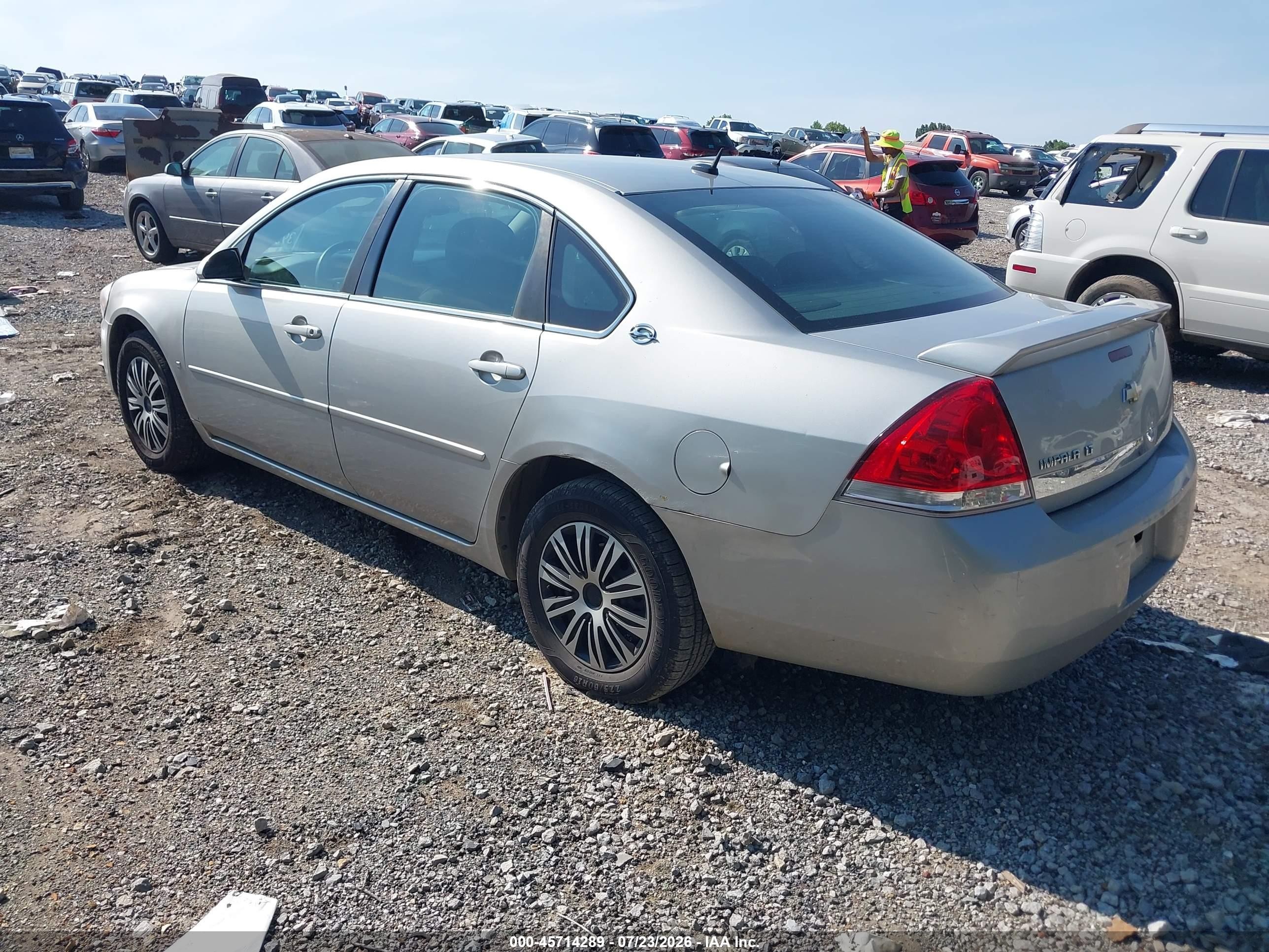 2006 Chevrolet Impala Lt Серебряный vin: 2G1WT58KX69295507