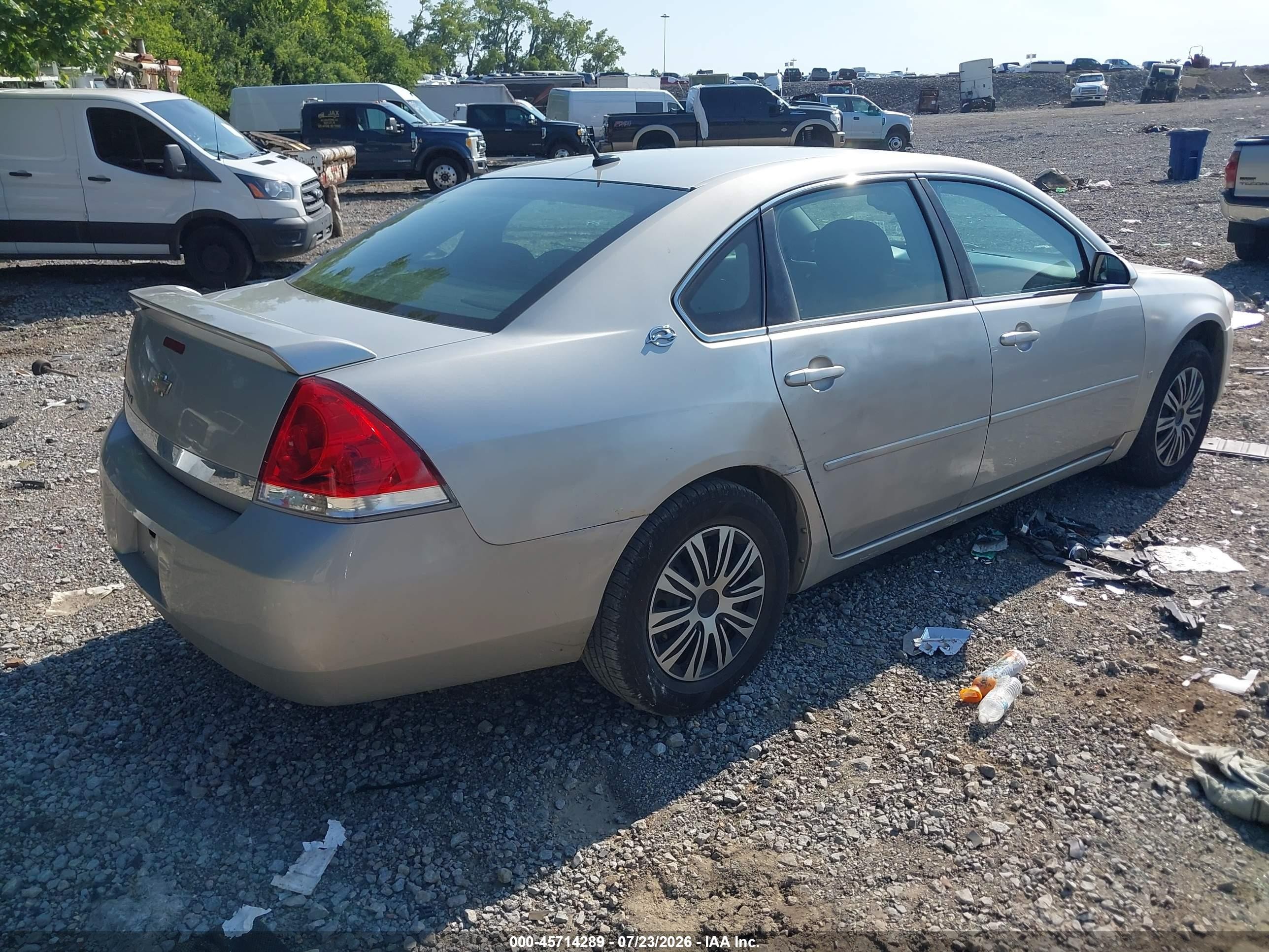 2006 Chevrolet Impala Lt Серебряный vin: 2G1WT58KX69295507