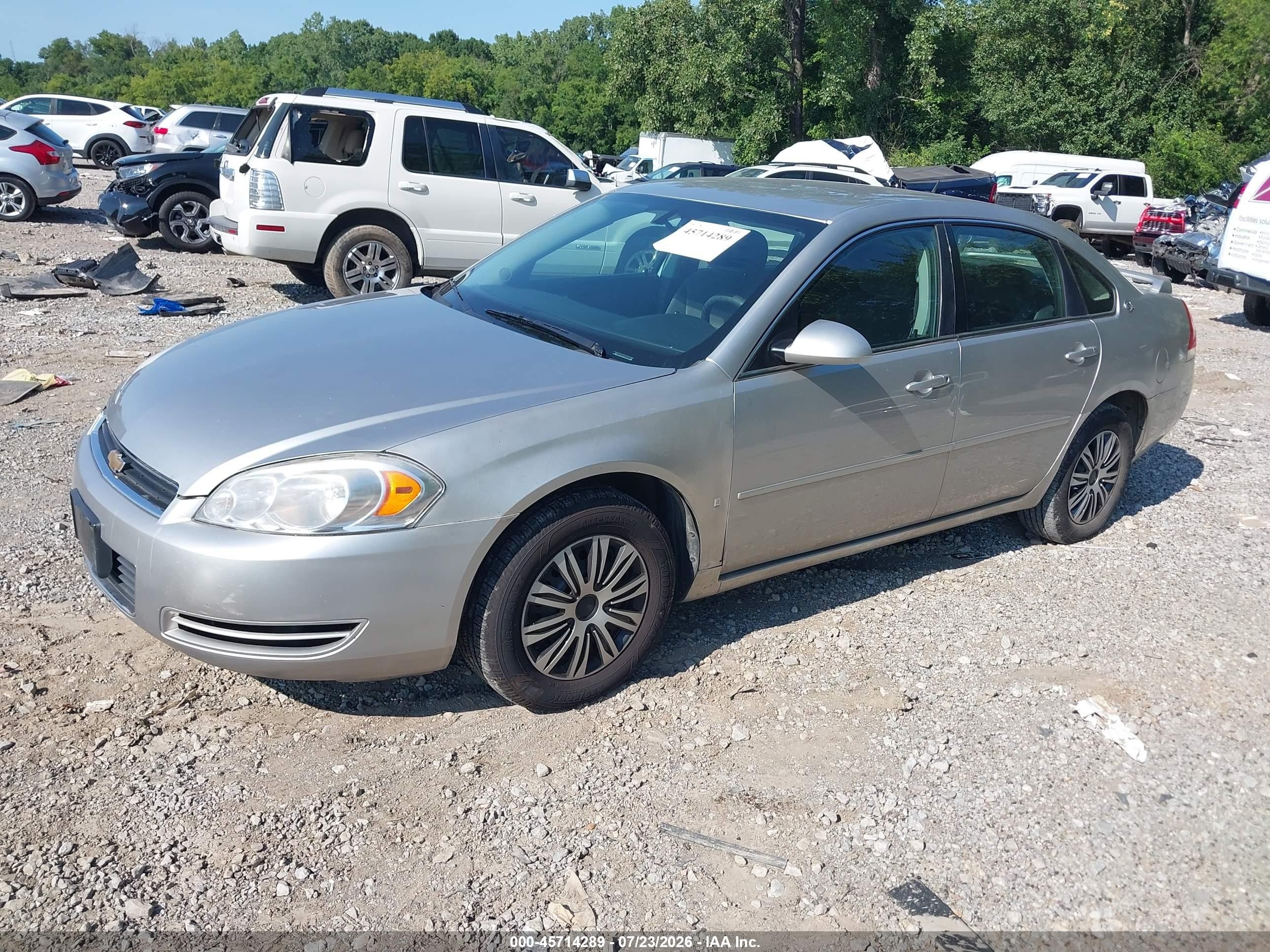2006 Chevrolet Impala Lt Серебряный vin: 2G1WT58KX69295507