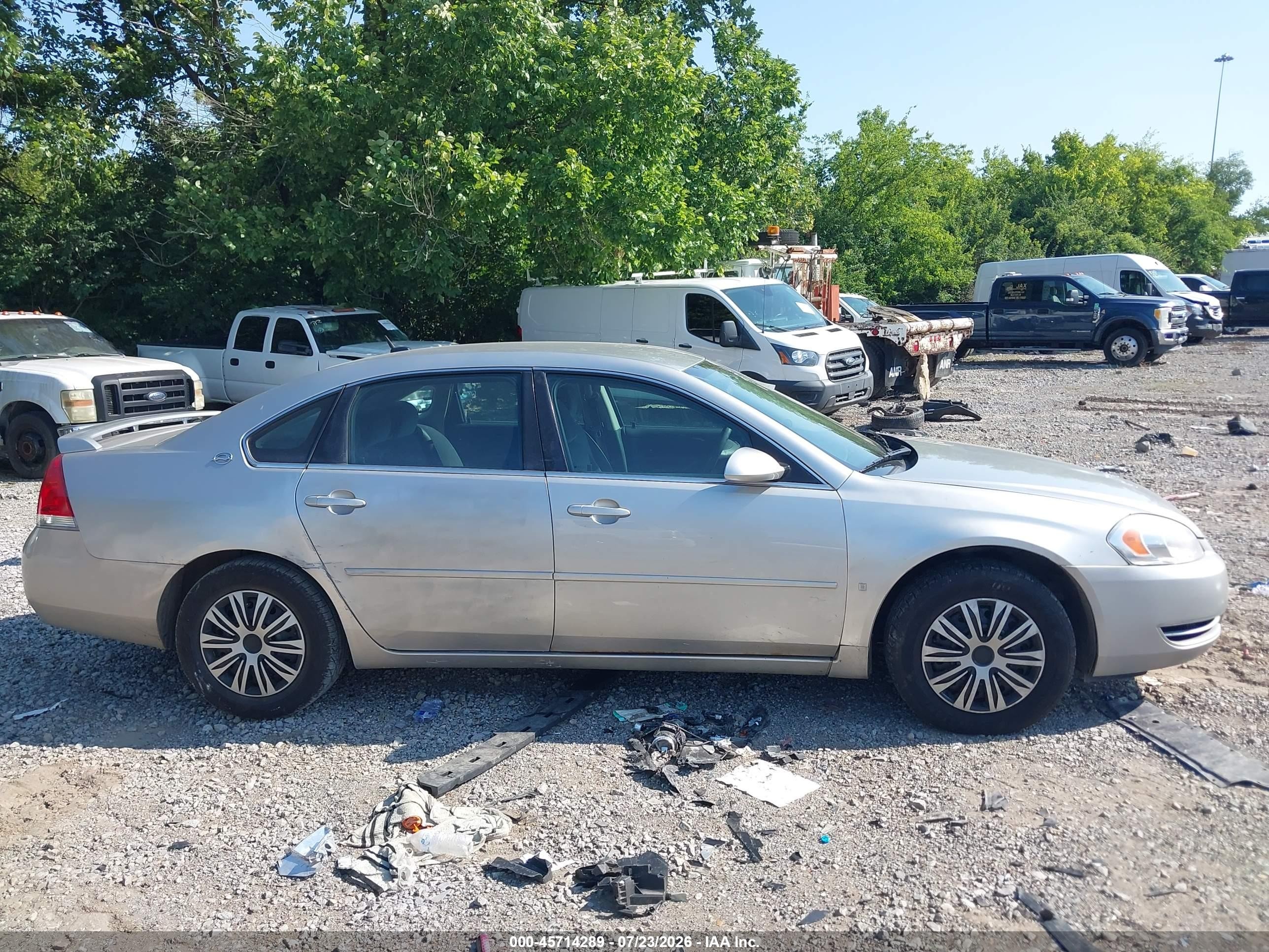 2006 Chevrolet Impala Lt Серебряный vin: 2G1WT58KX69295507