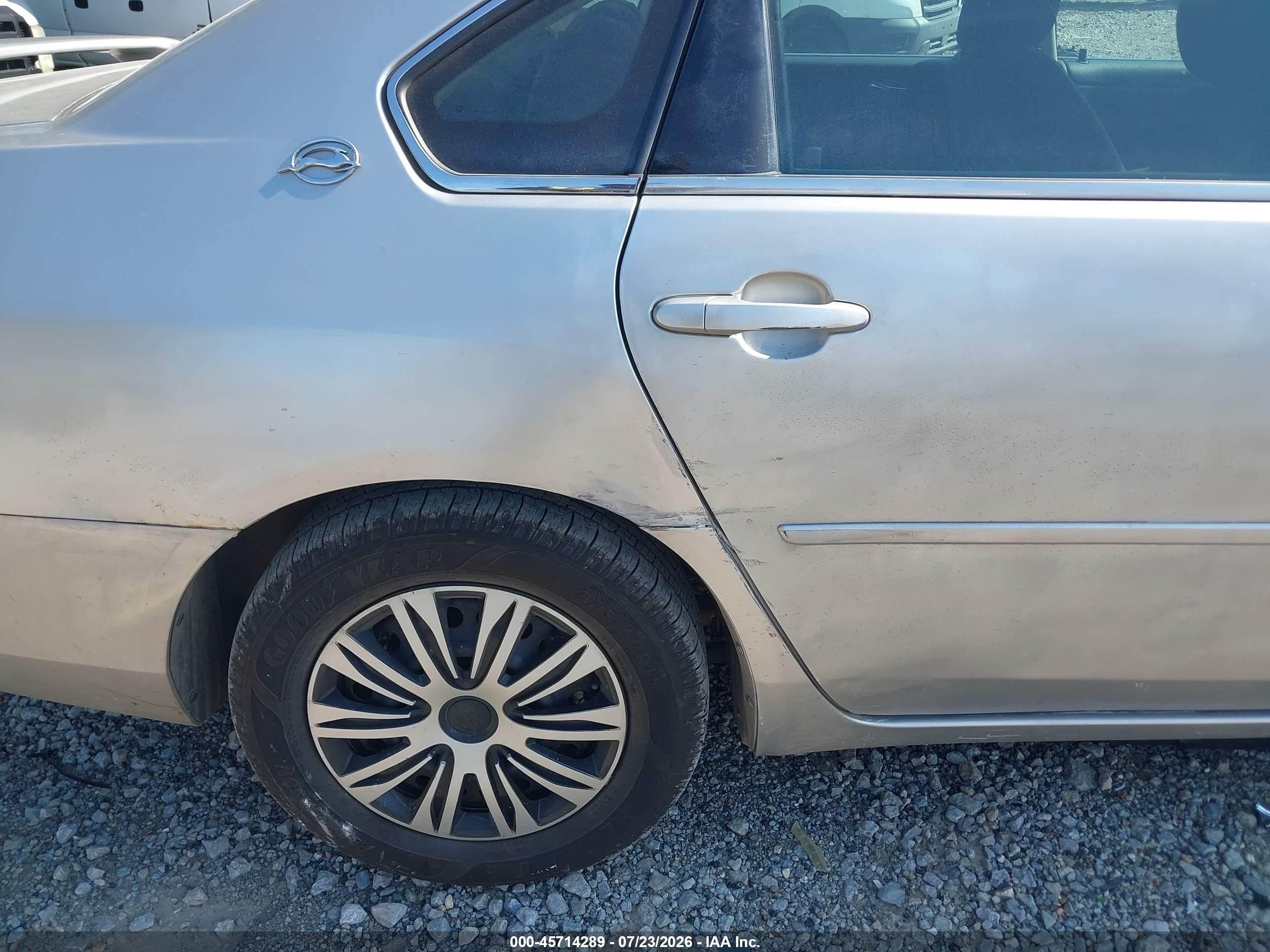 2006 Chevrolet Impala Lt Серебряный vin: 2G1WT58KX69295507