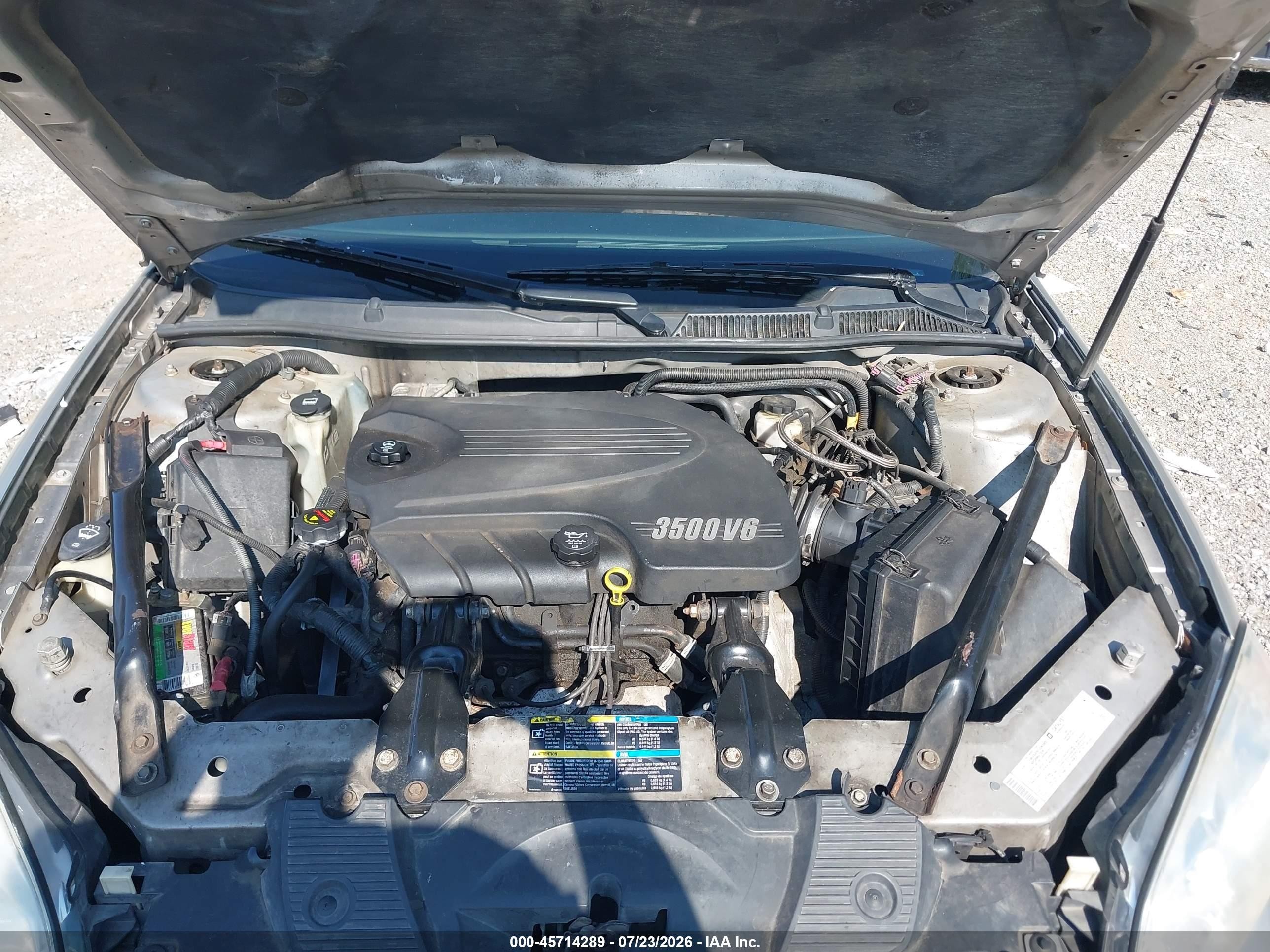 2006 Chevrolet Impala Lt Серебряный vin: 2G1WT58KX69295507